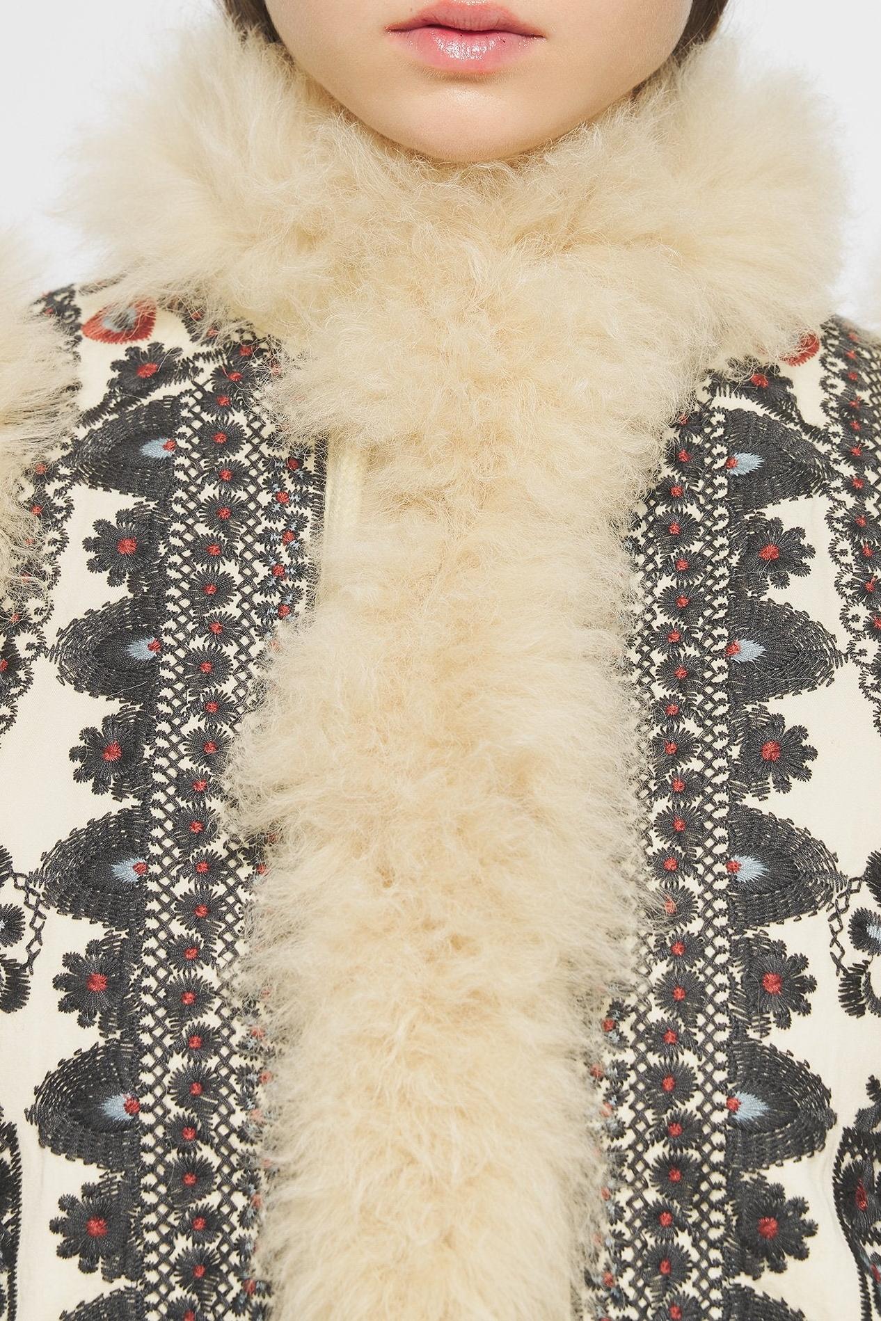 Sandor Embroidered gilet