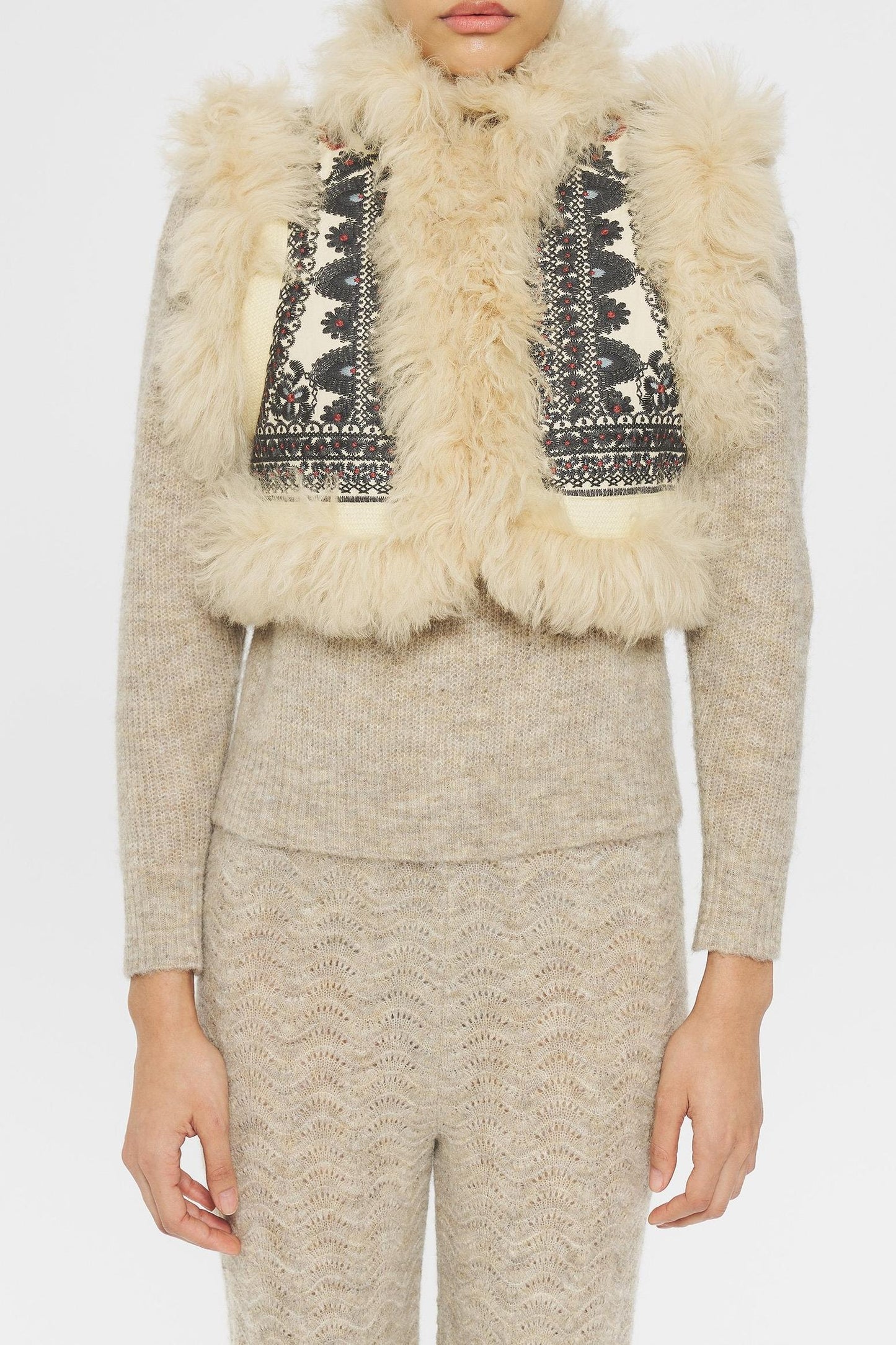Sandor Embroidered bolero