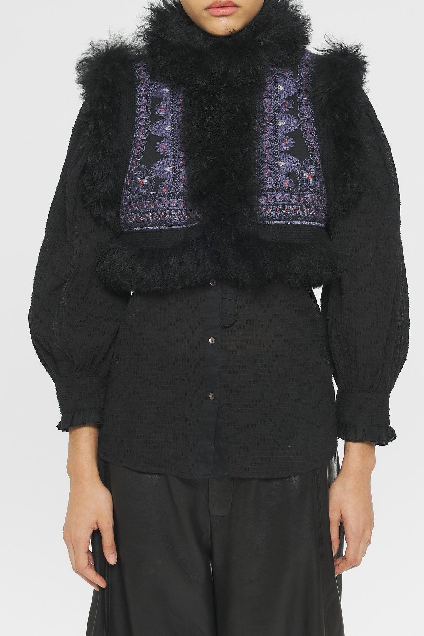 Sandor Embroidered bolero