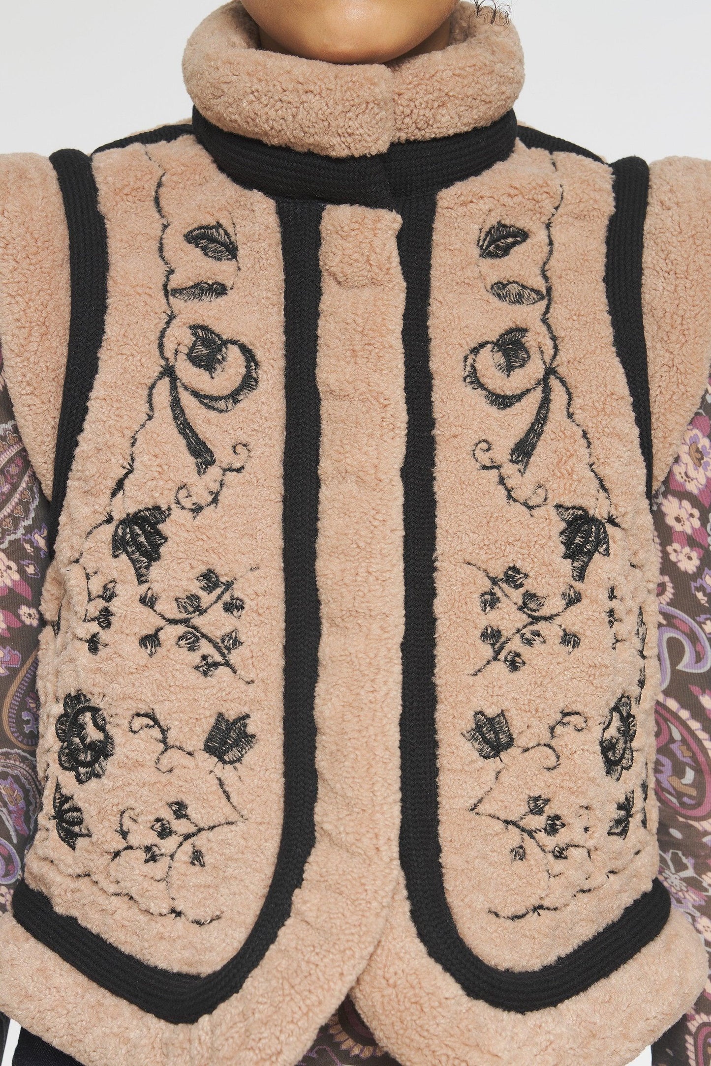Saliba Embroidered gilet