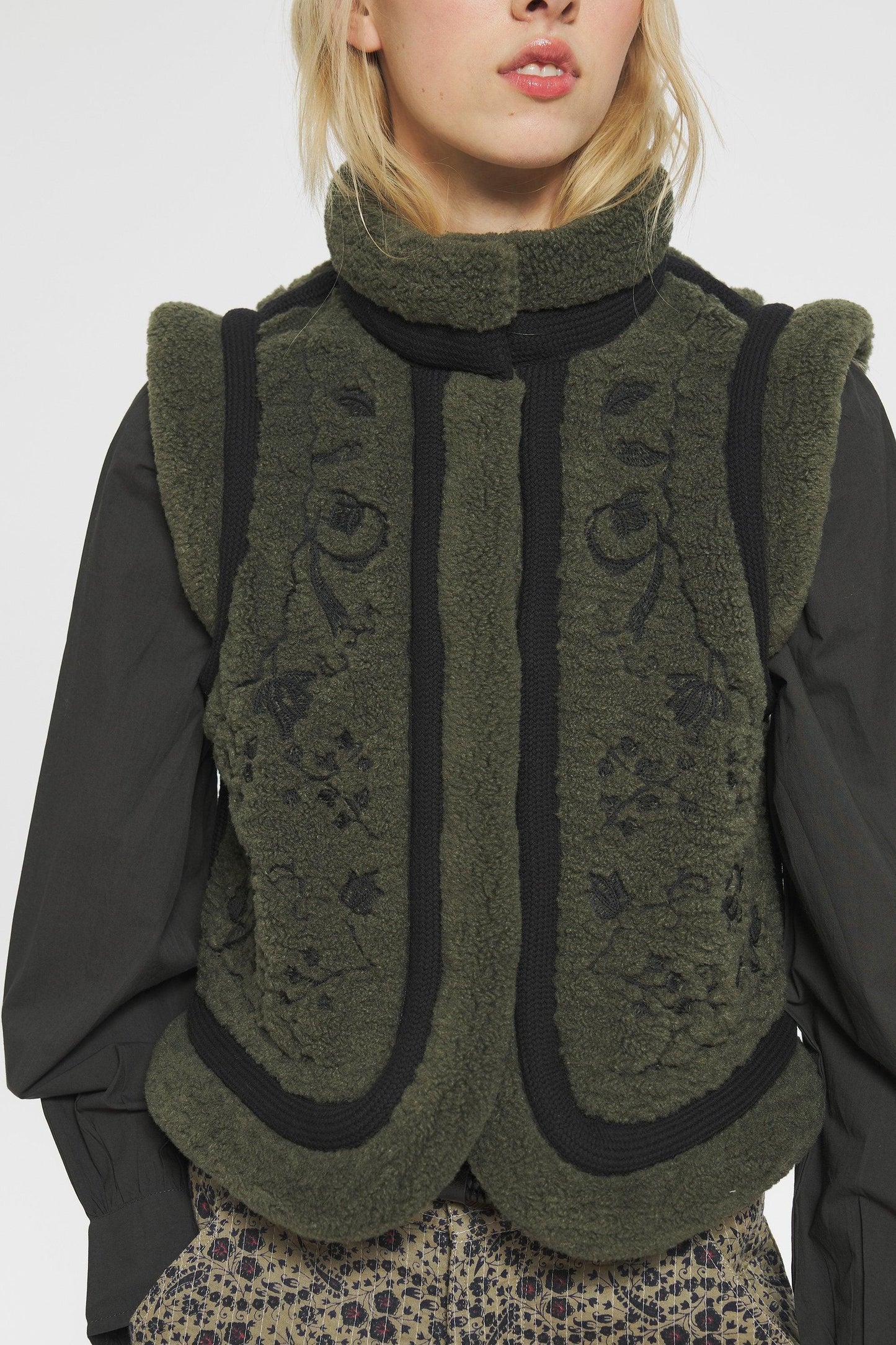 Saliba Embroidered gilet