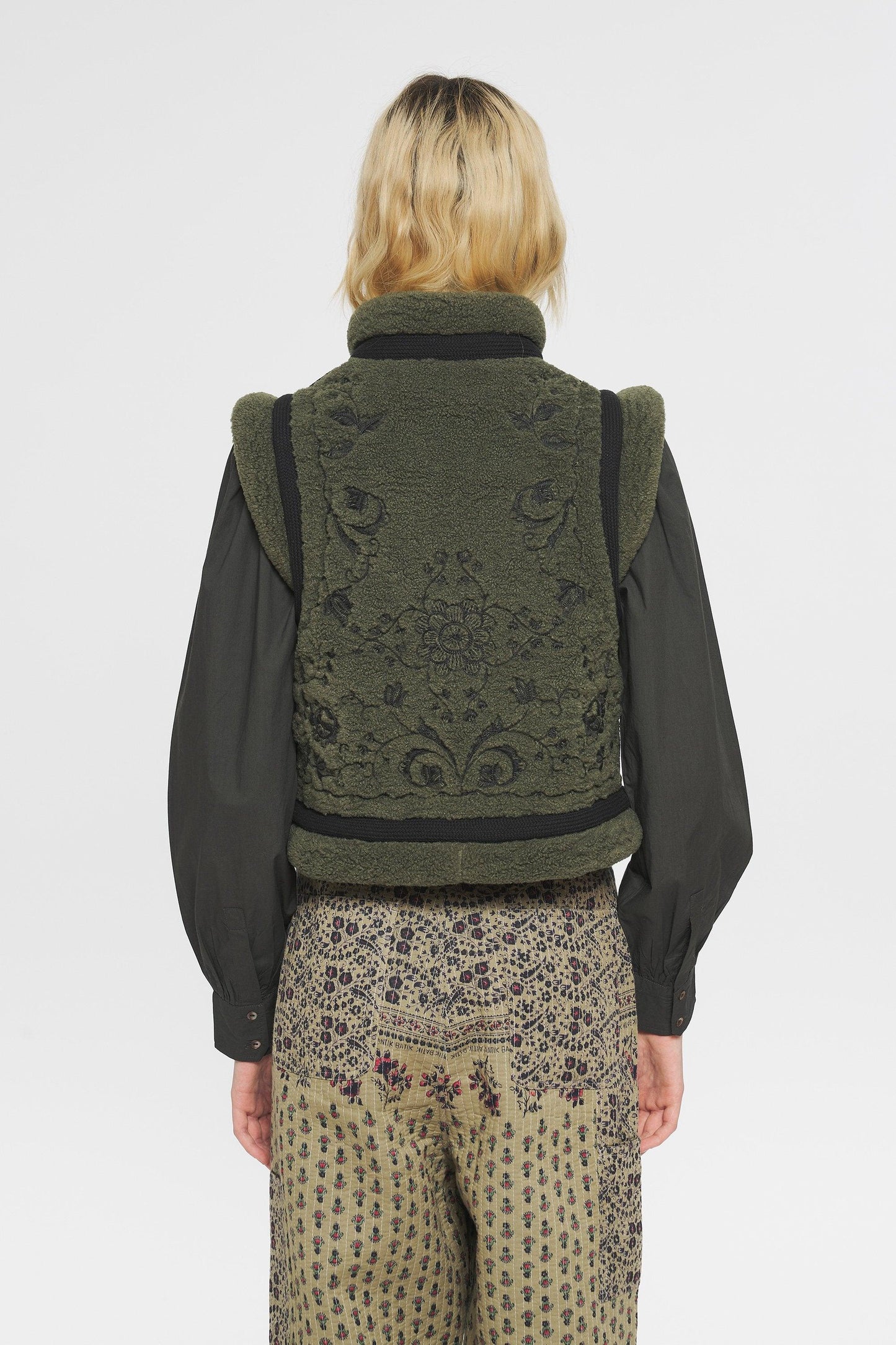 Saliba Embroidered gilet