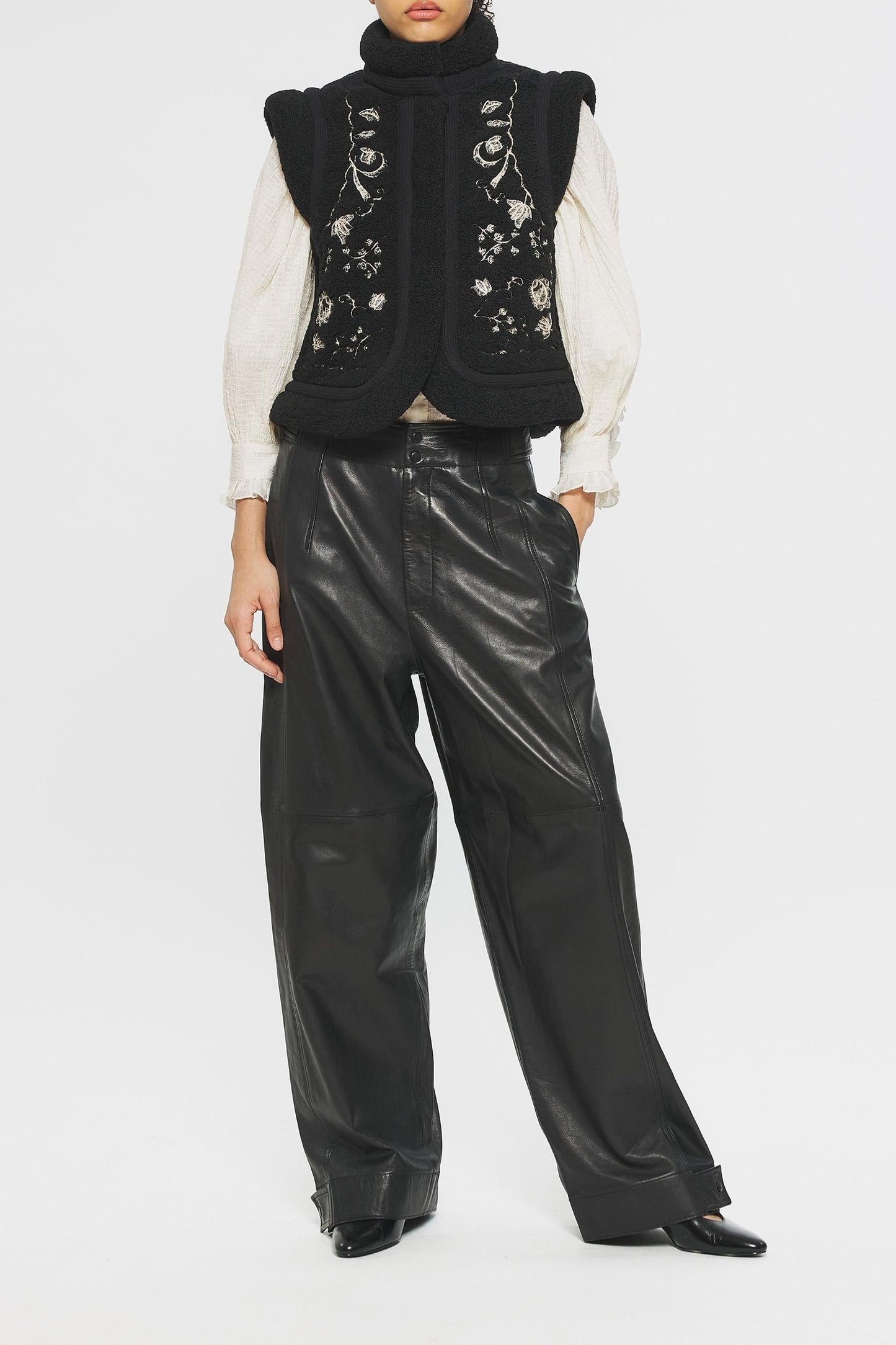 Saliba Embroidered gilet