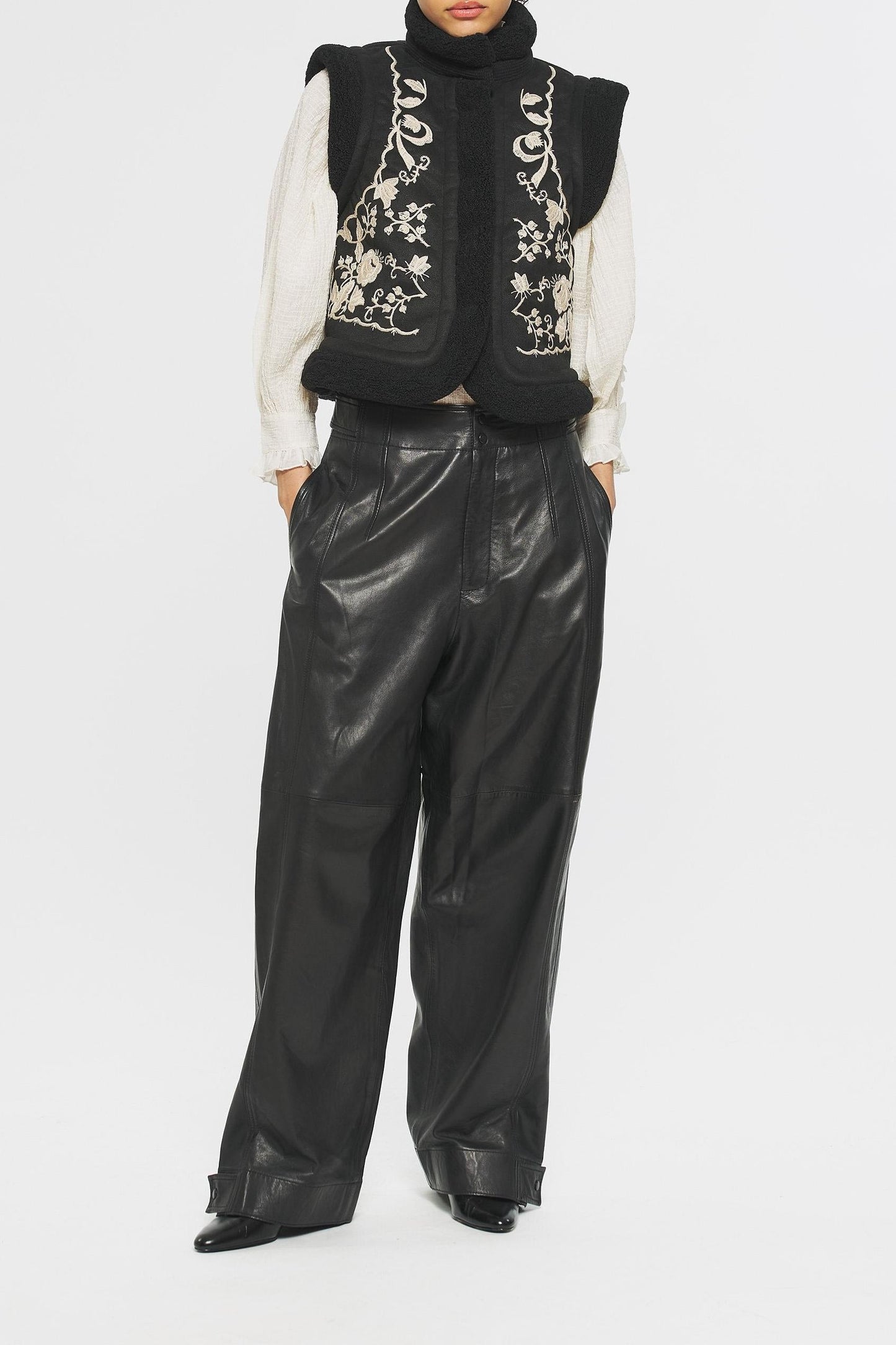 Saliba Embroidered gilet