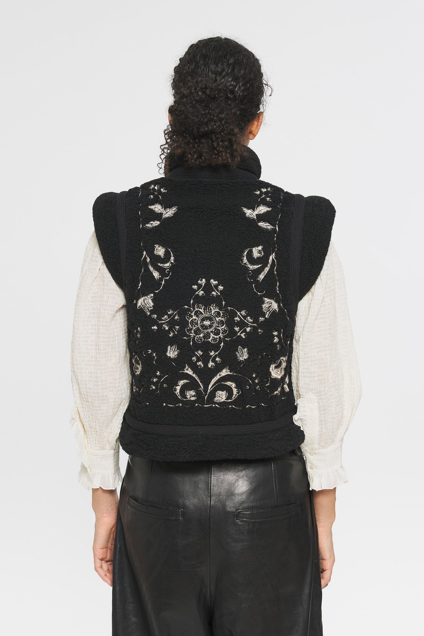 Saliba Embroidered gilet