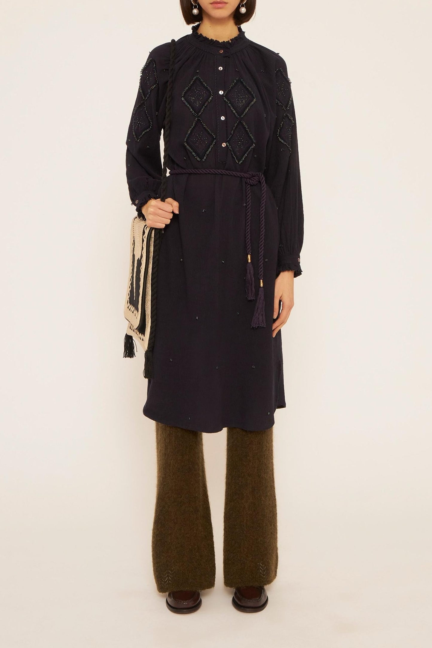 Ayo embroidered dress