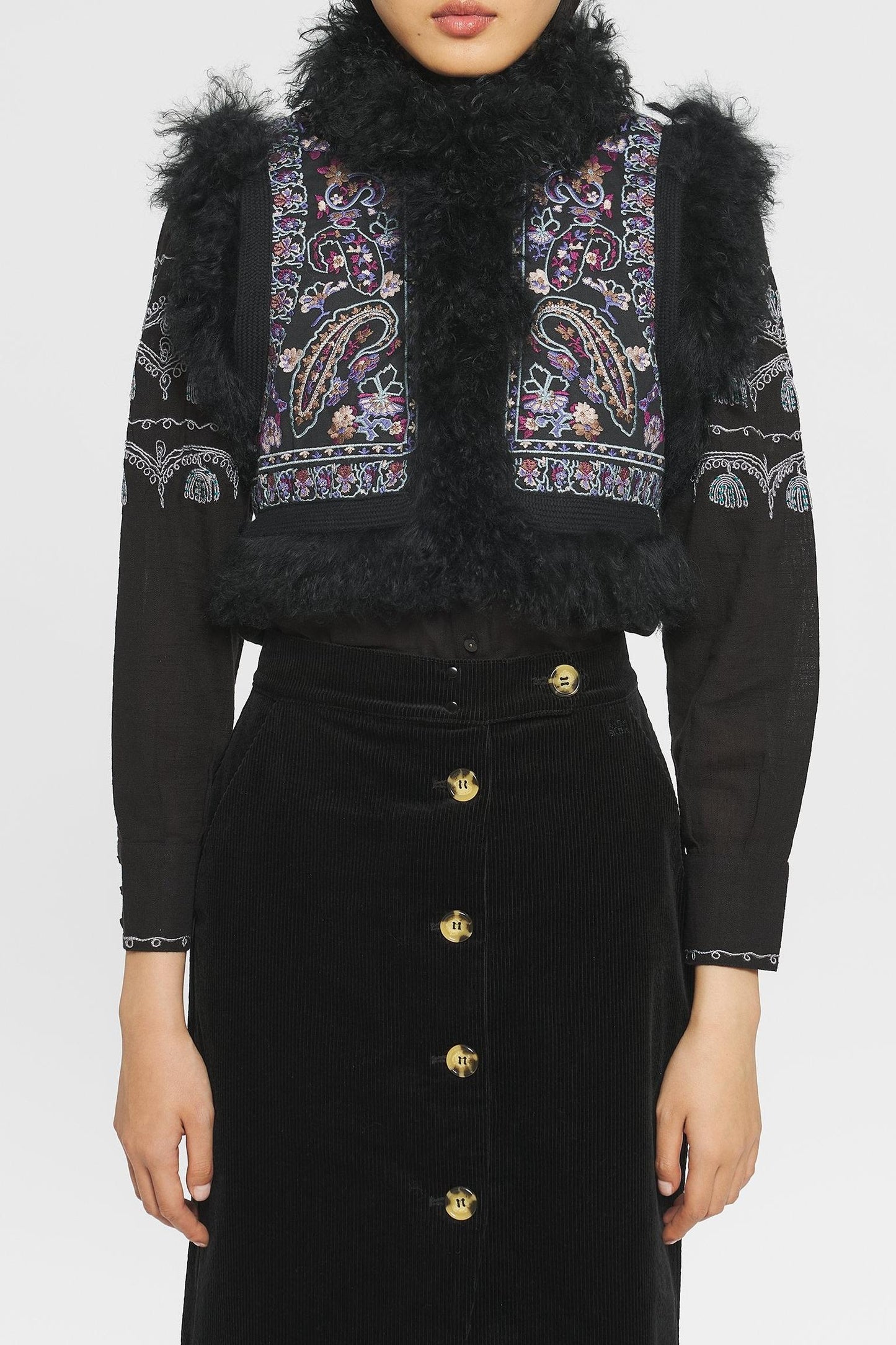 Roza Embroidered bolero