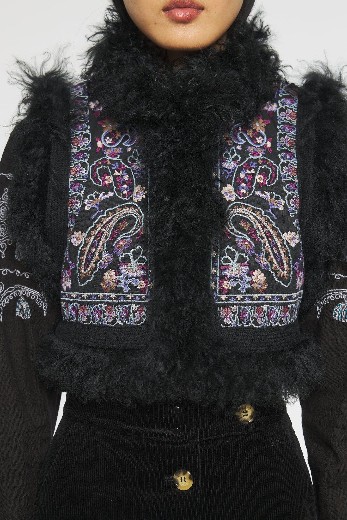 Roza Embroidered bolero