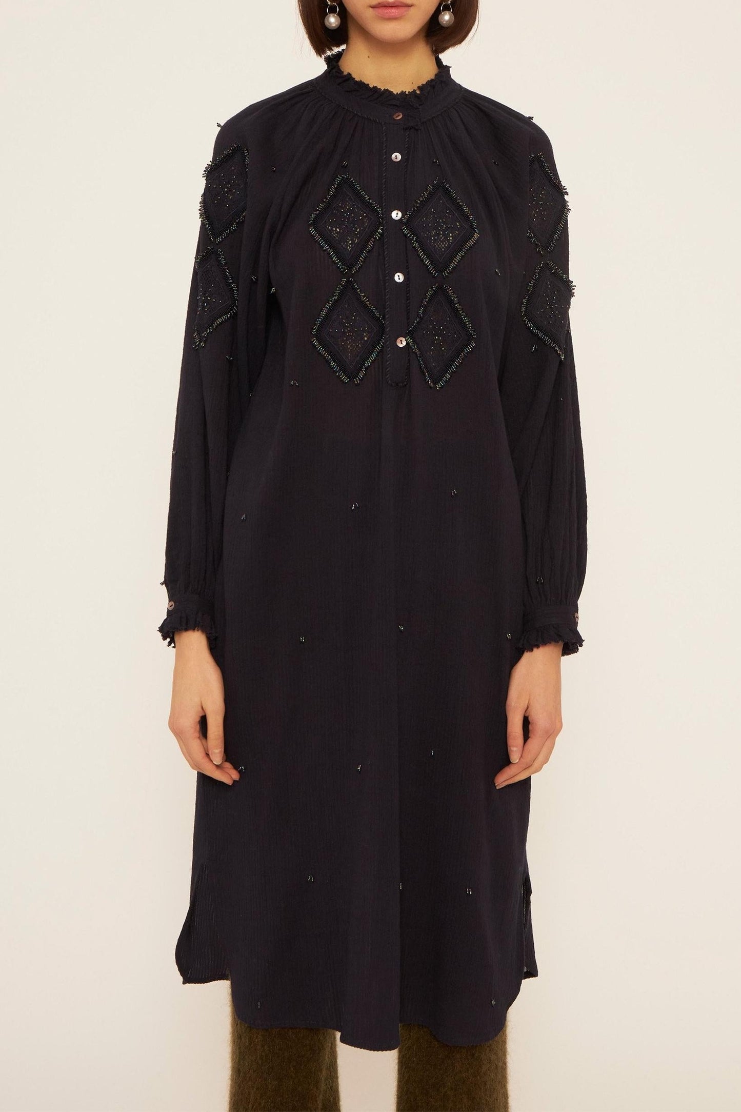 Ayo embroidered dress