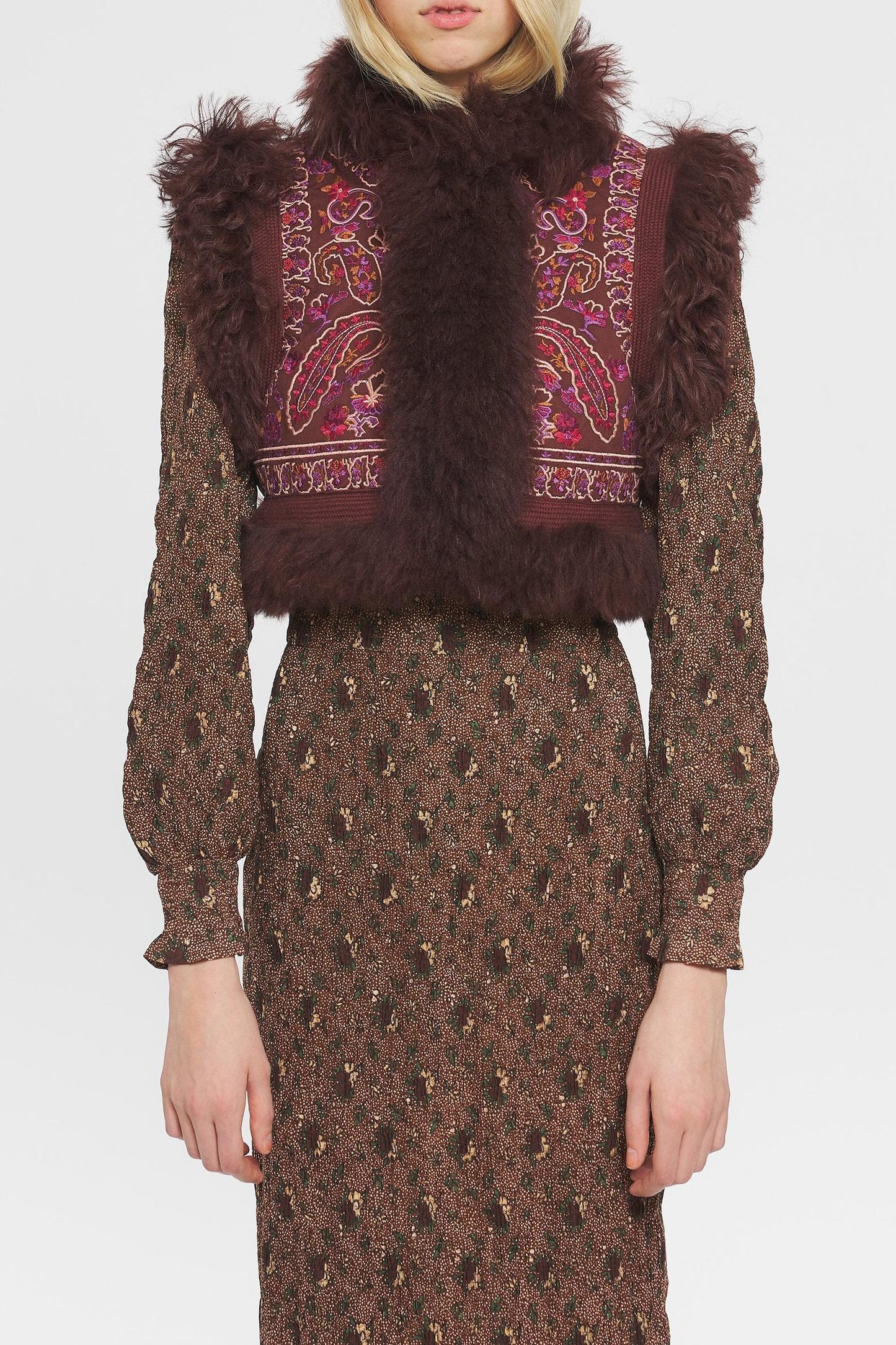 Roza Embroidered bolero