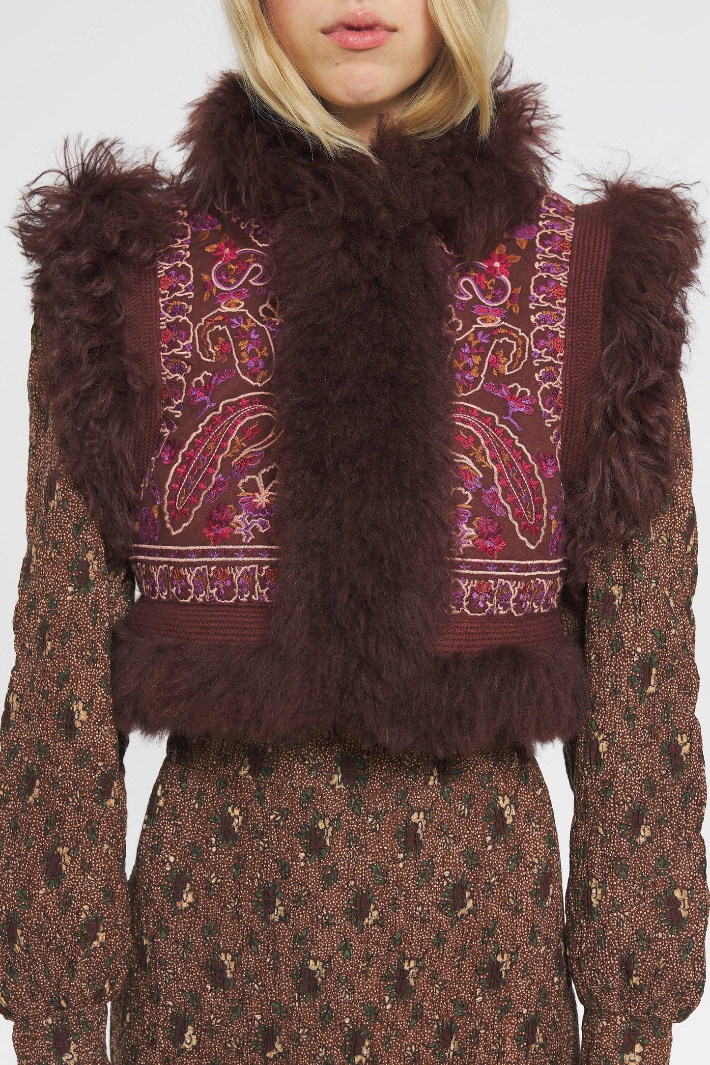 Roza Embroidered bolero