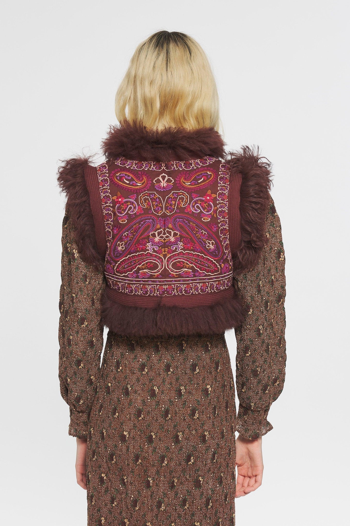 Roza Embroidered bolero