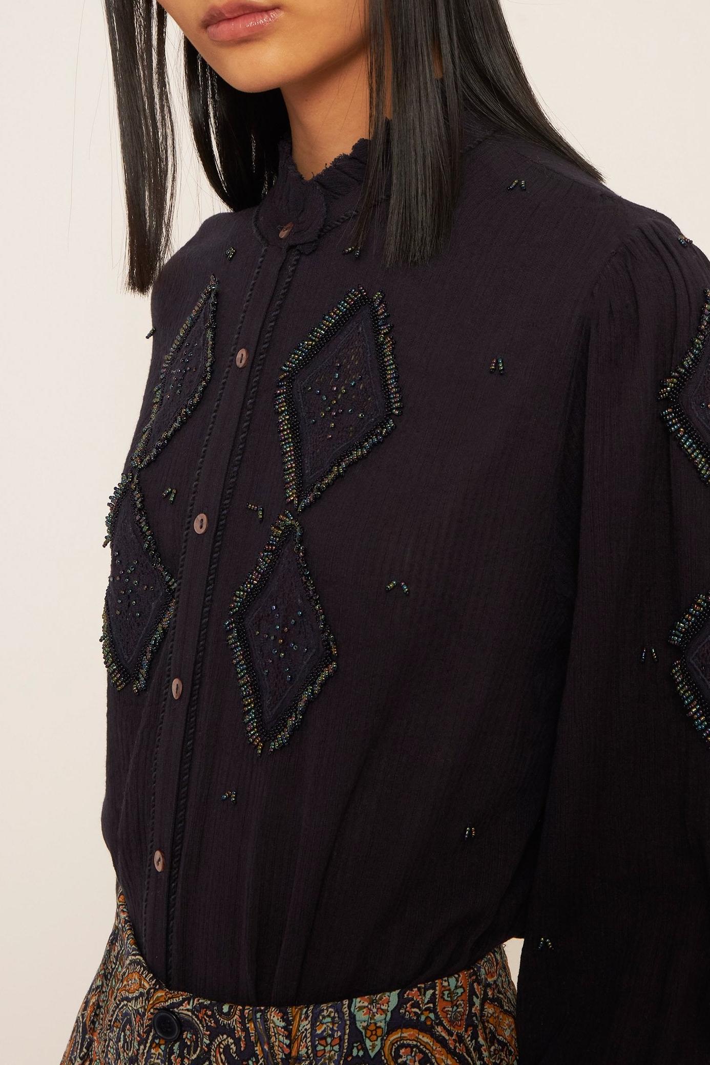Ayo embroidered blouse