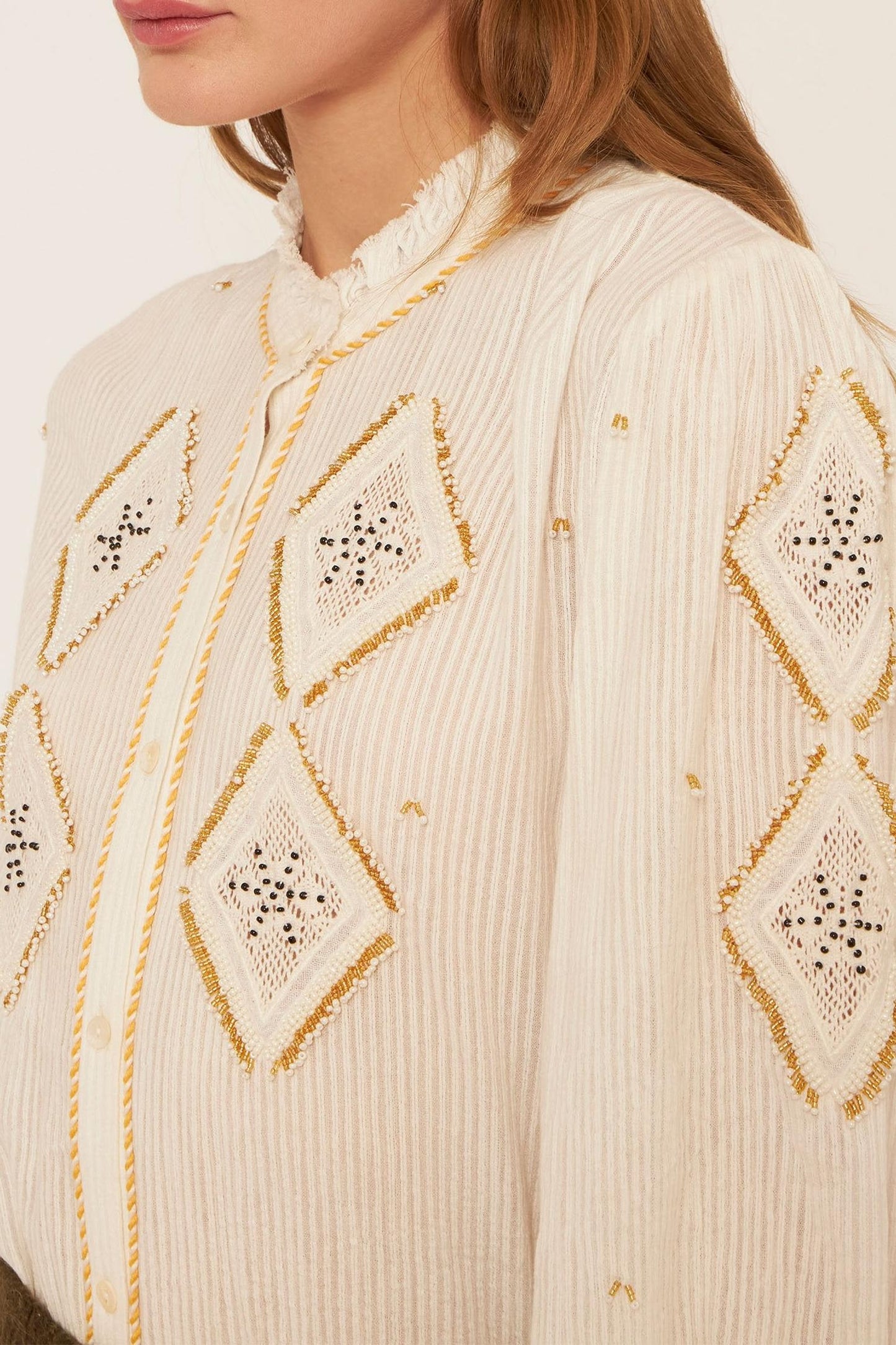 Ayo embroidered blouse
