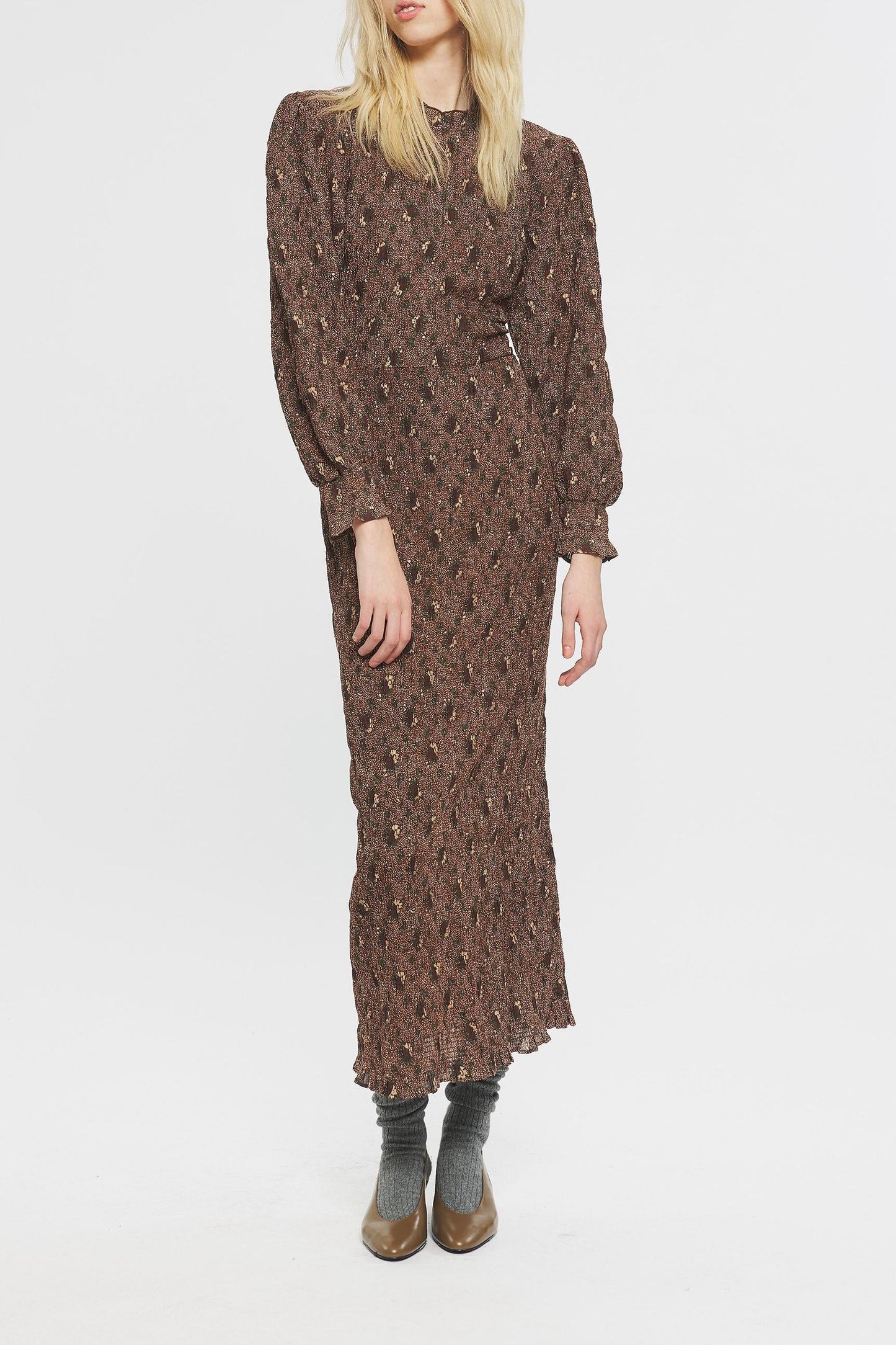 Paddy Smocked maxi dress