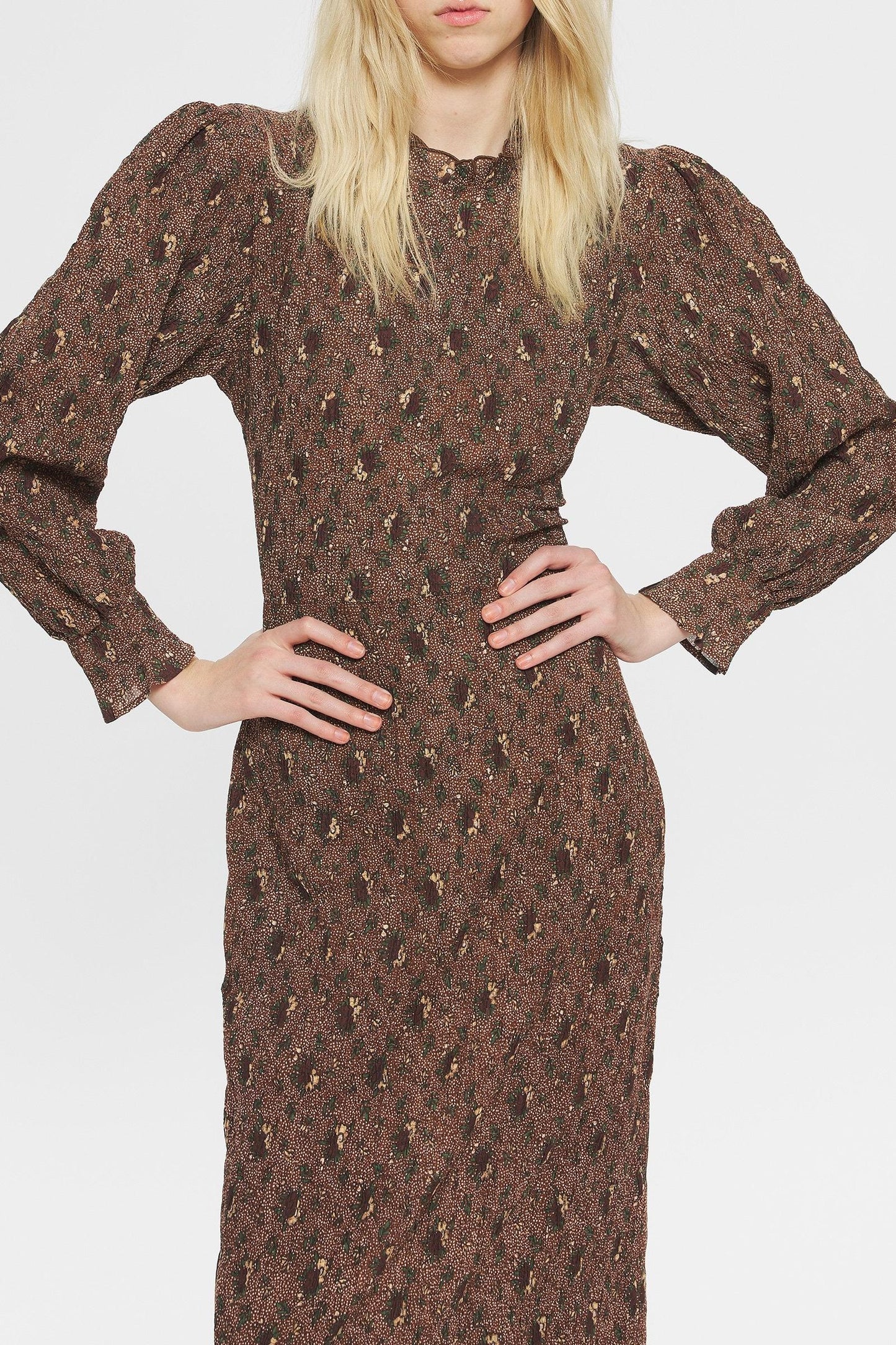 Paddy Smocked maxi dress
