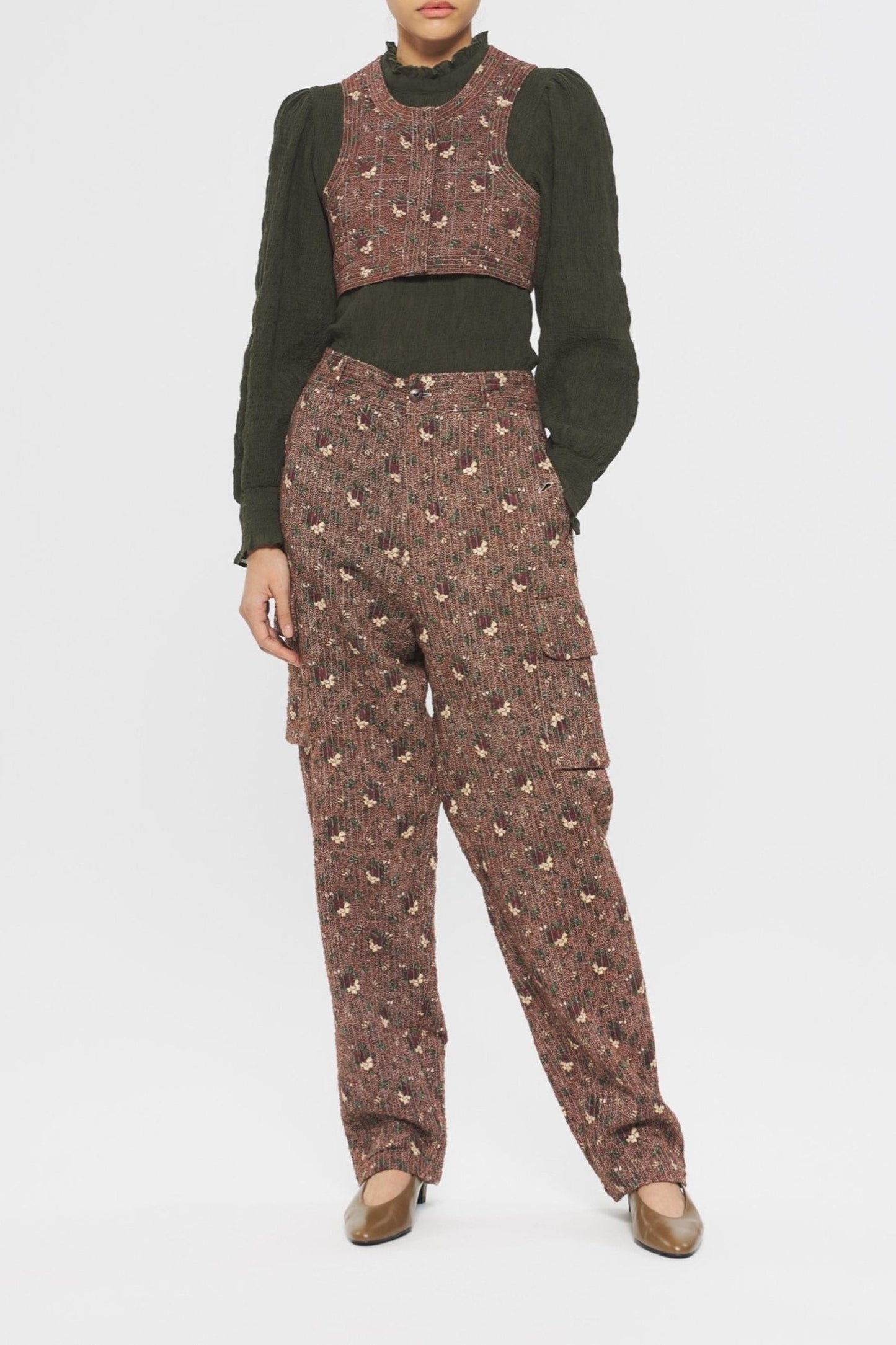 Paddy Print gilet