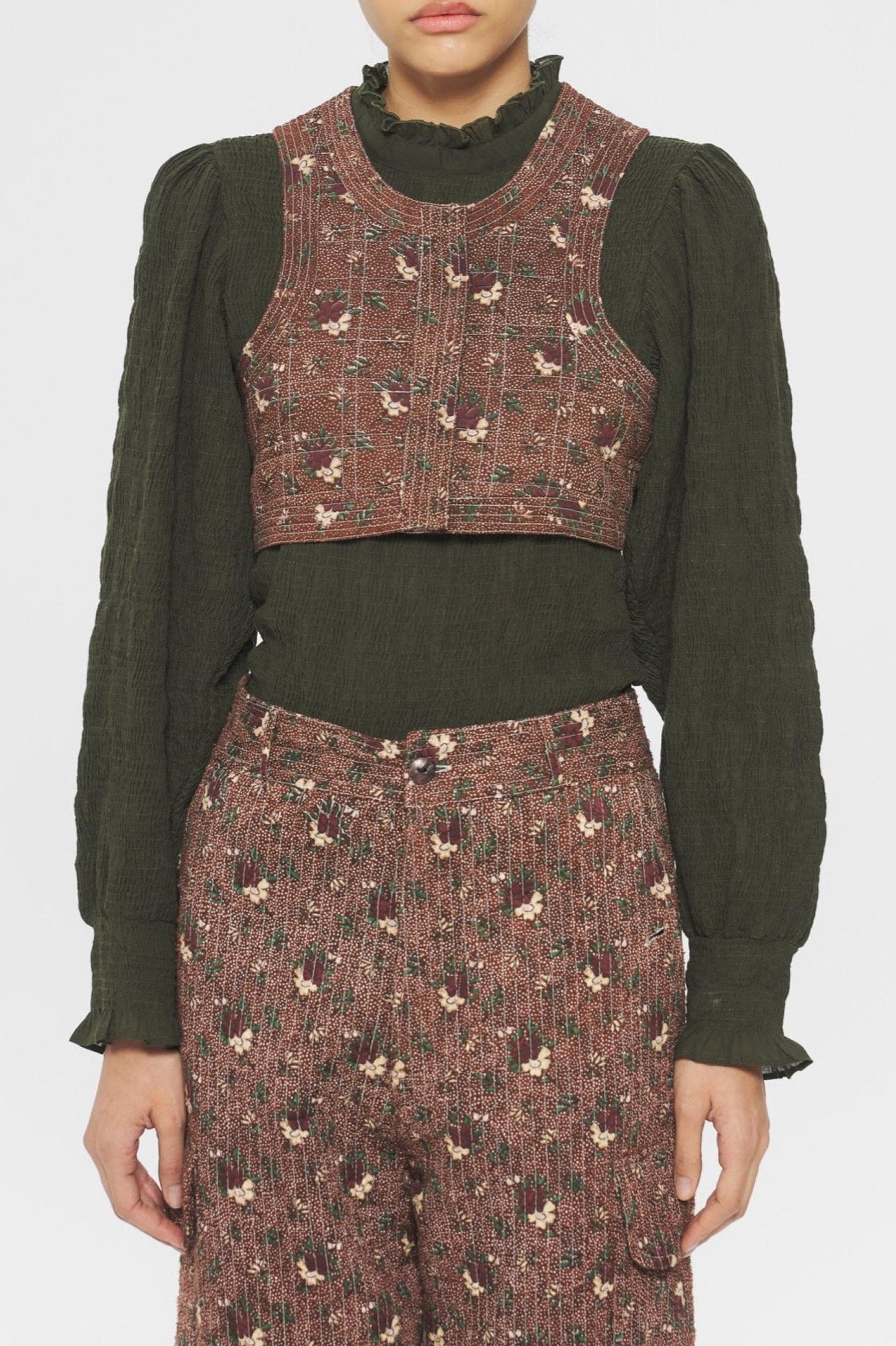 Paddy Print gilet