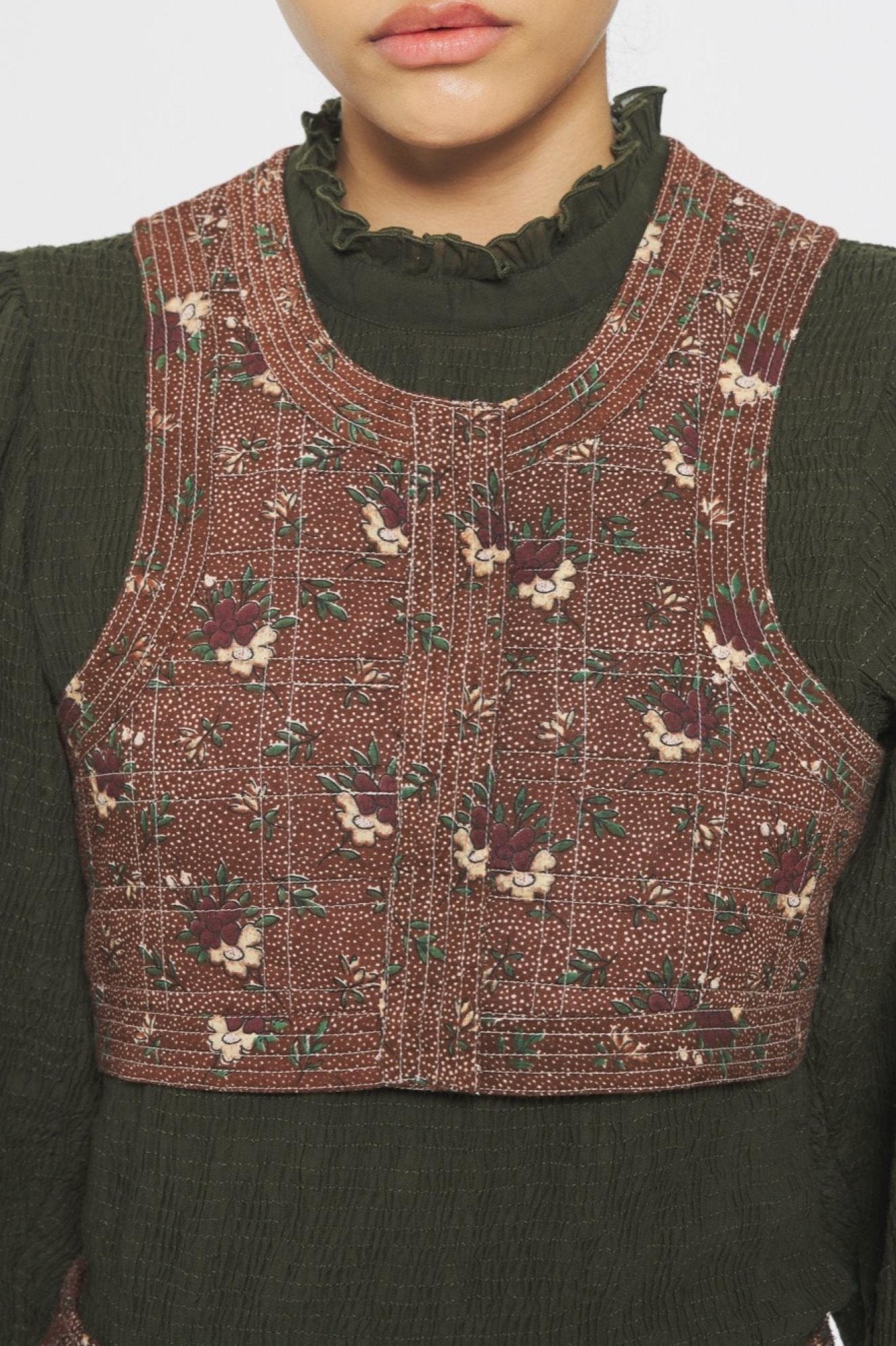 Paddy Print gilet