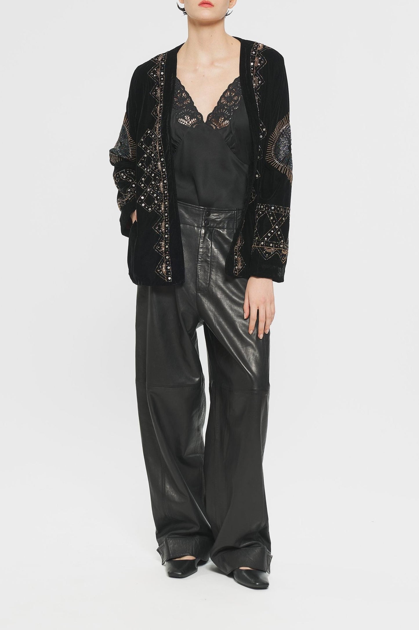Marina Embroidered top