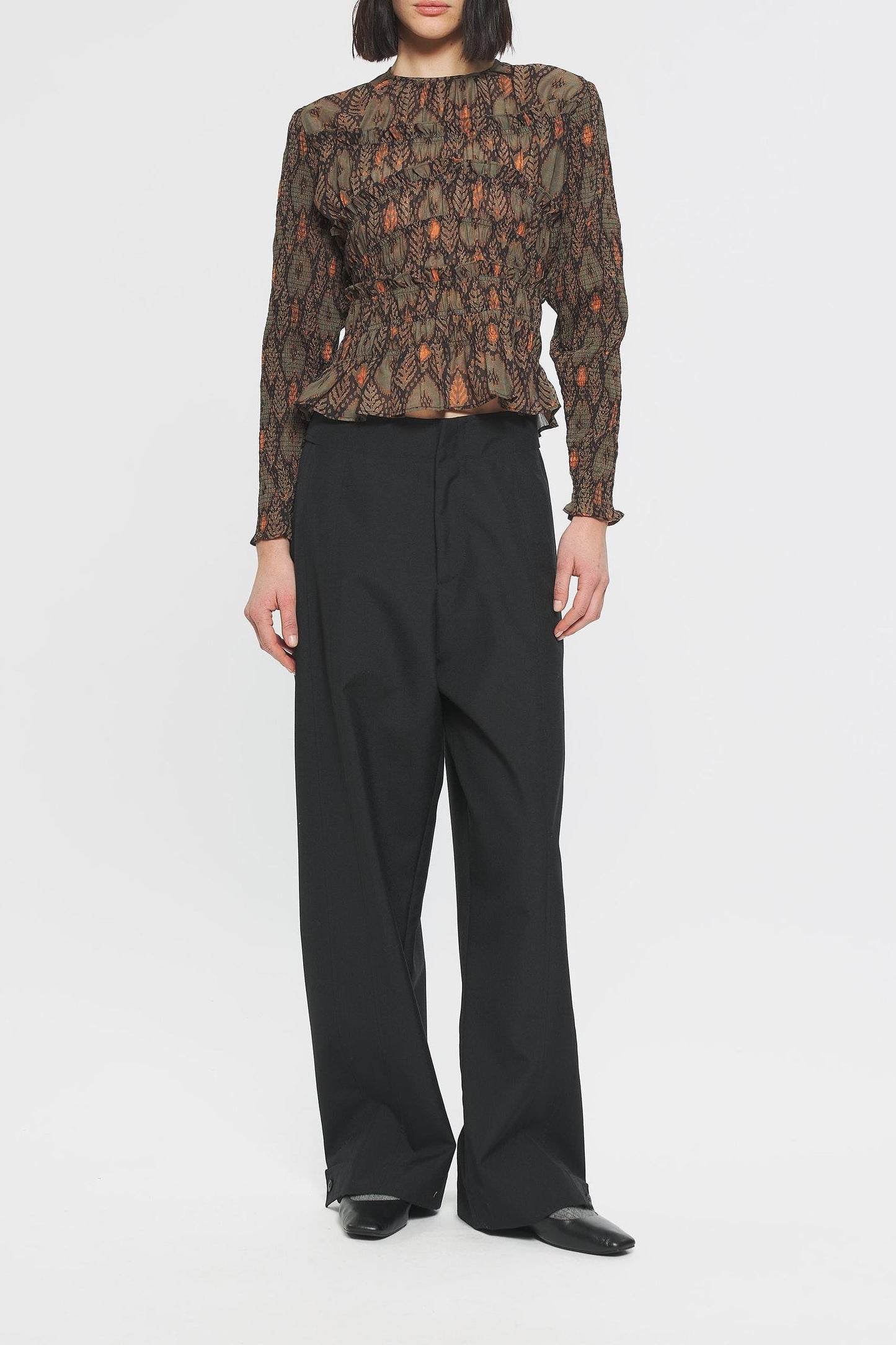 Mani Print blouse