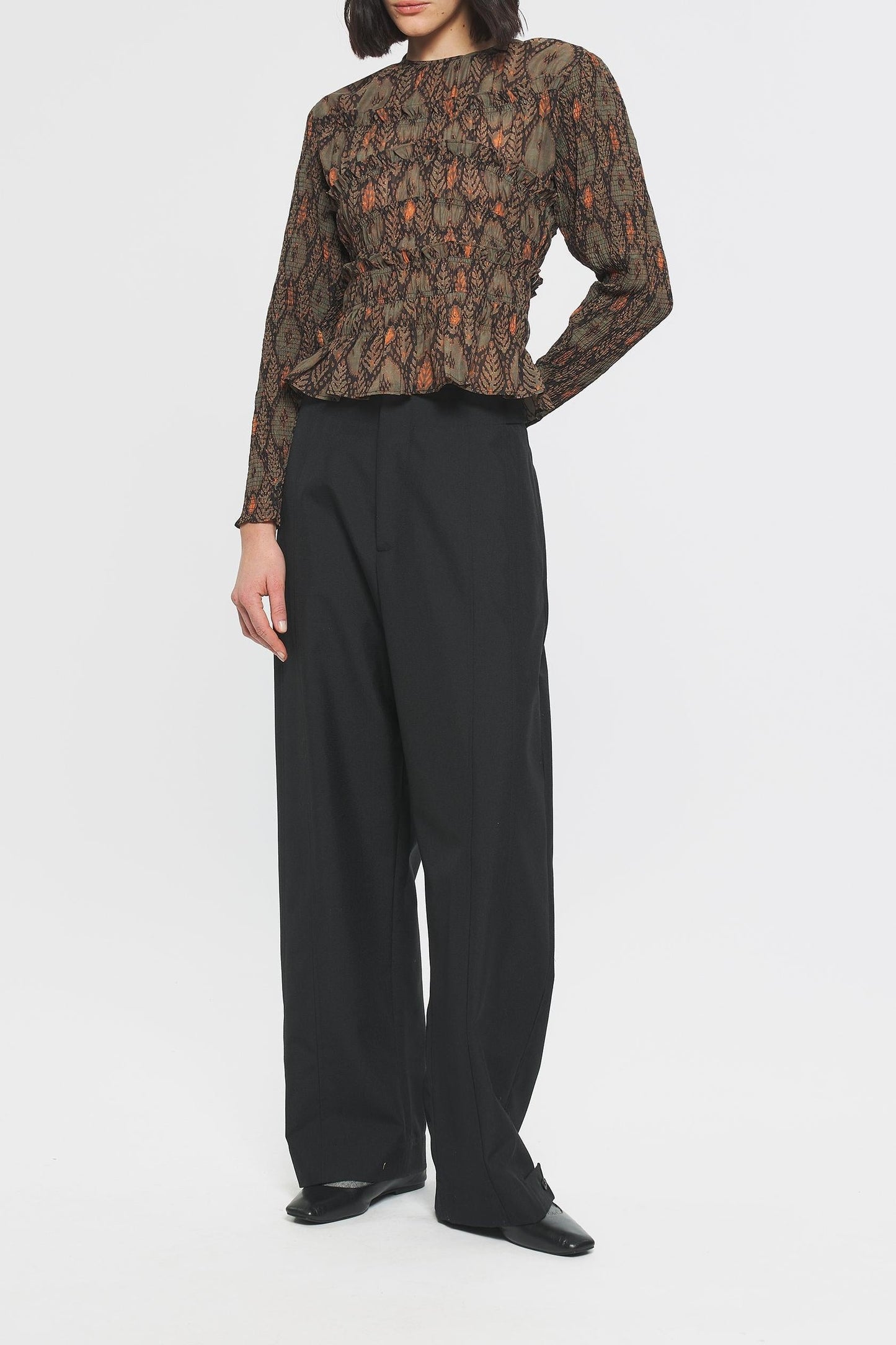 Mani Print blouse