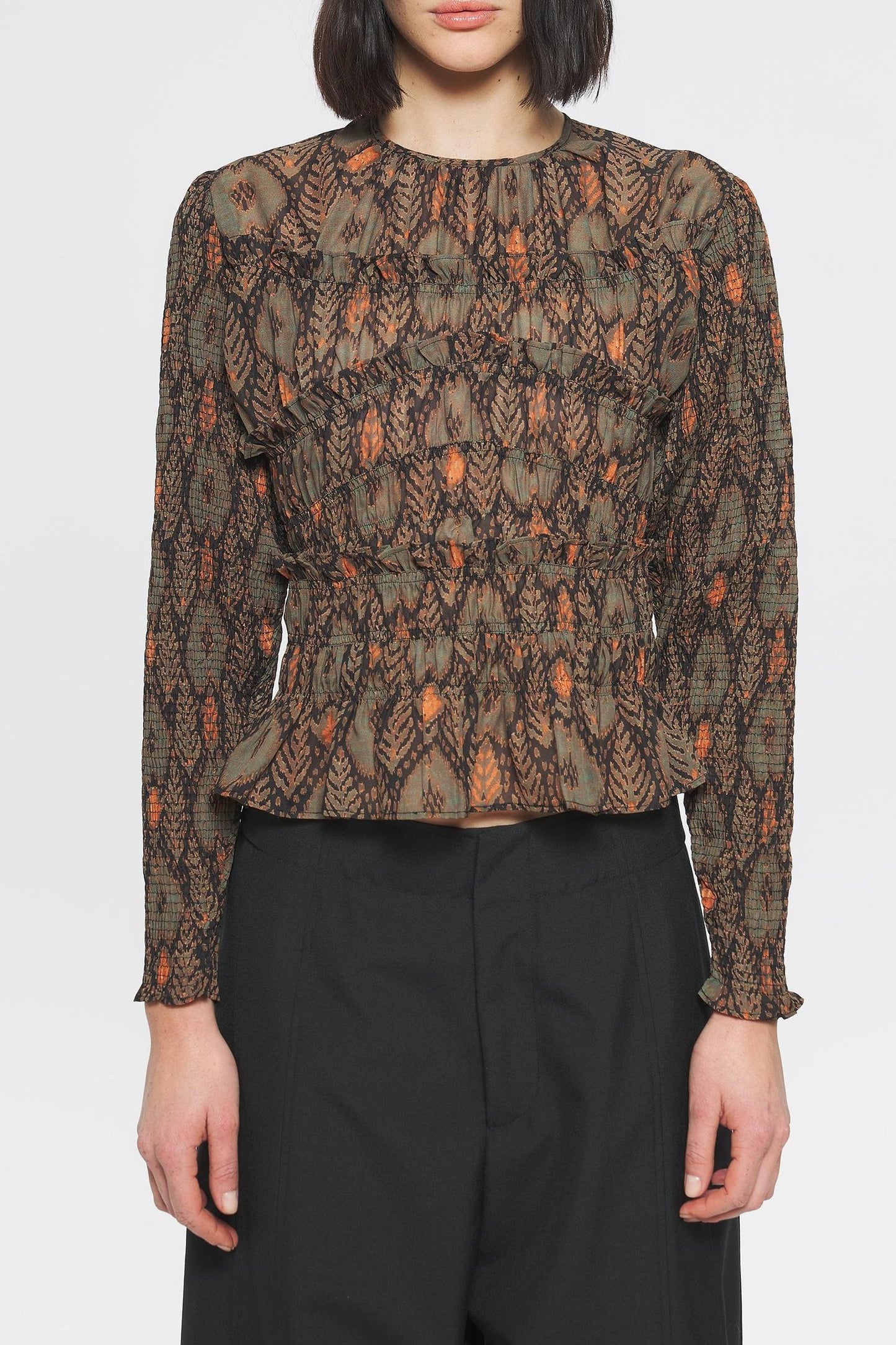 Mani Print blouse