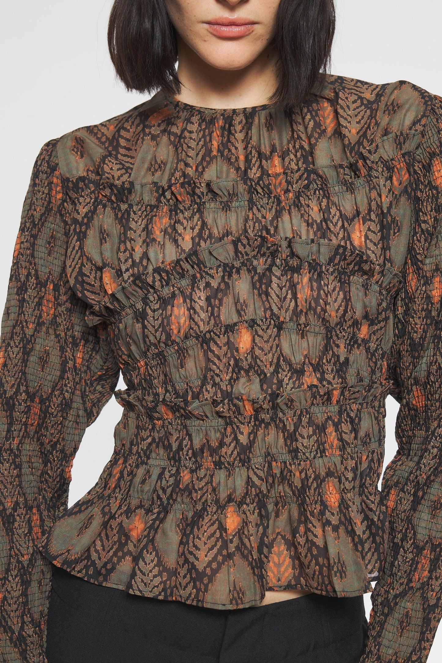 Mani Print blouse