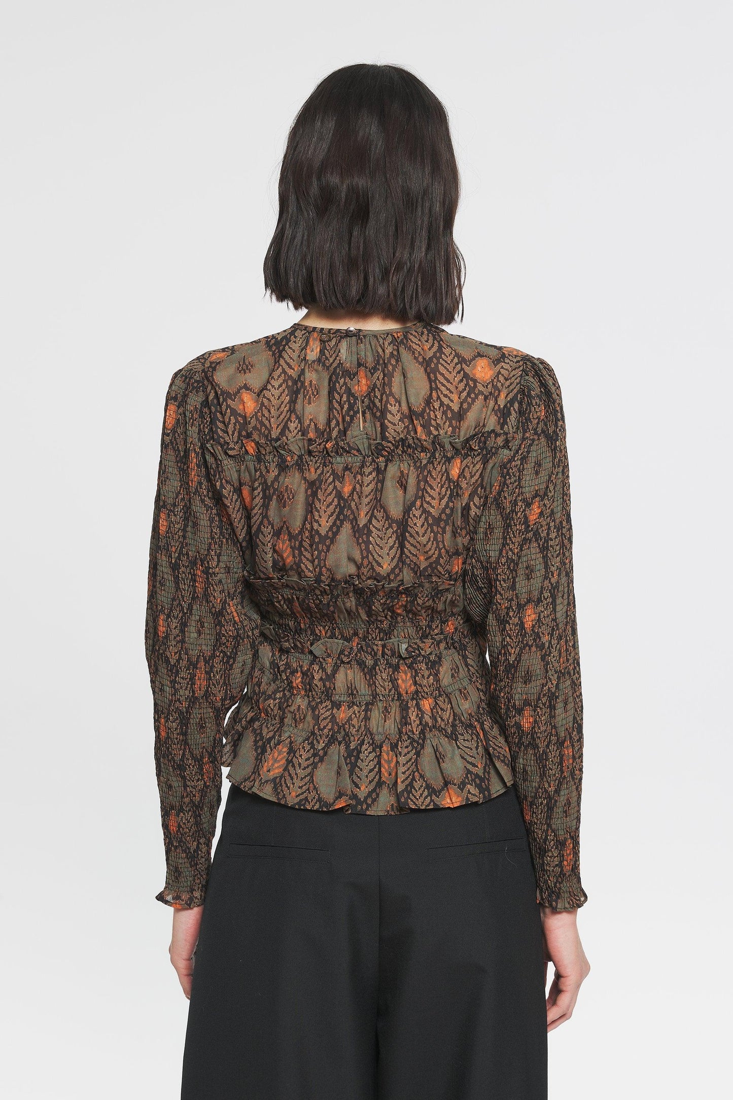 Mani Print blouse