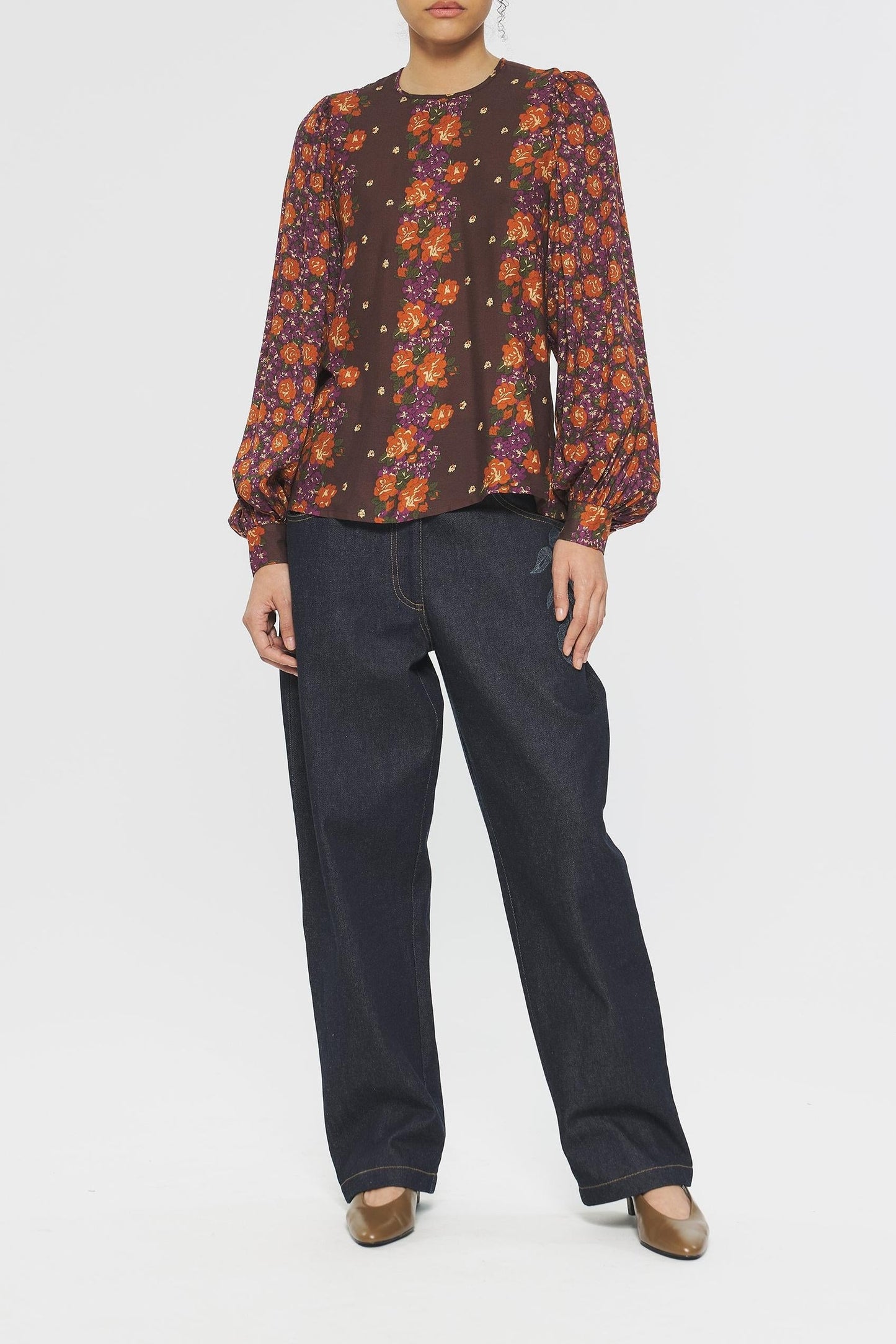 Magalie Print blouse