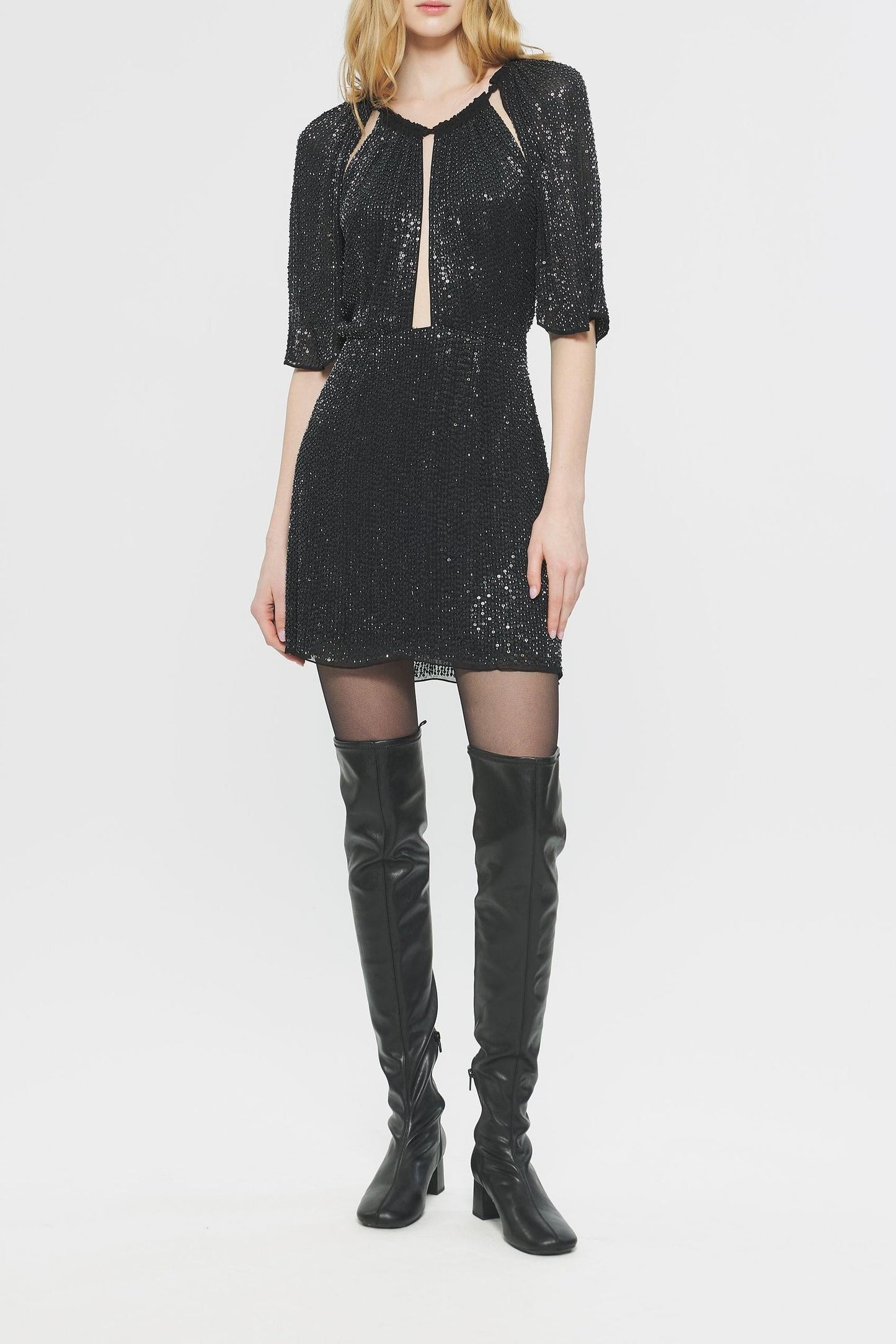 Lune Sequin mini dress