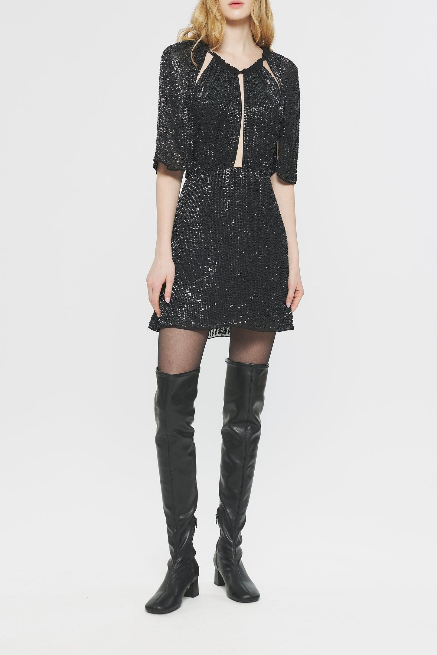 Lune Sequin mini dress