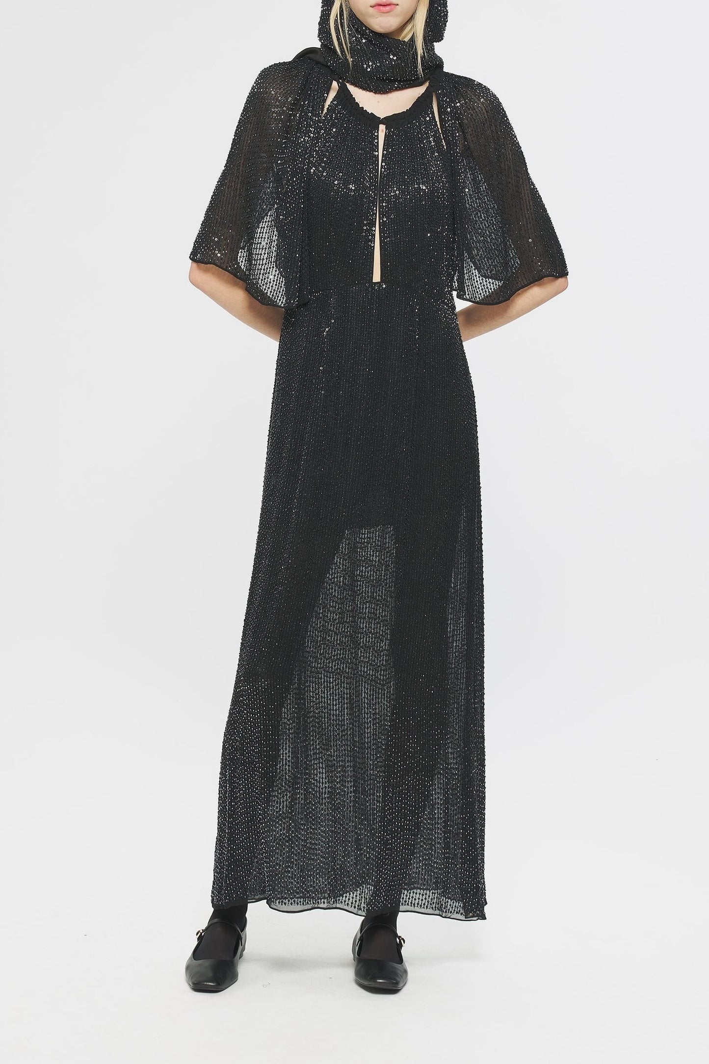 Lune Sequin maxi dress