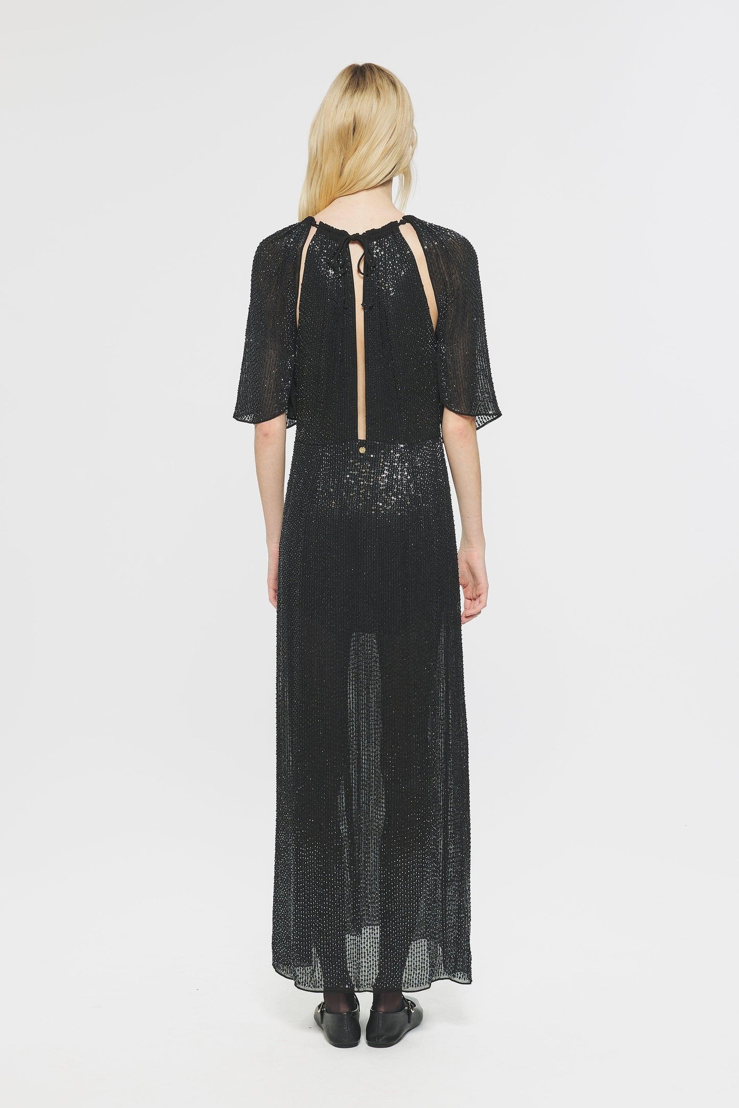 Lune Sequin maxi dress
