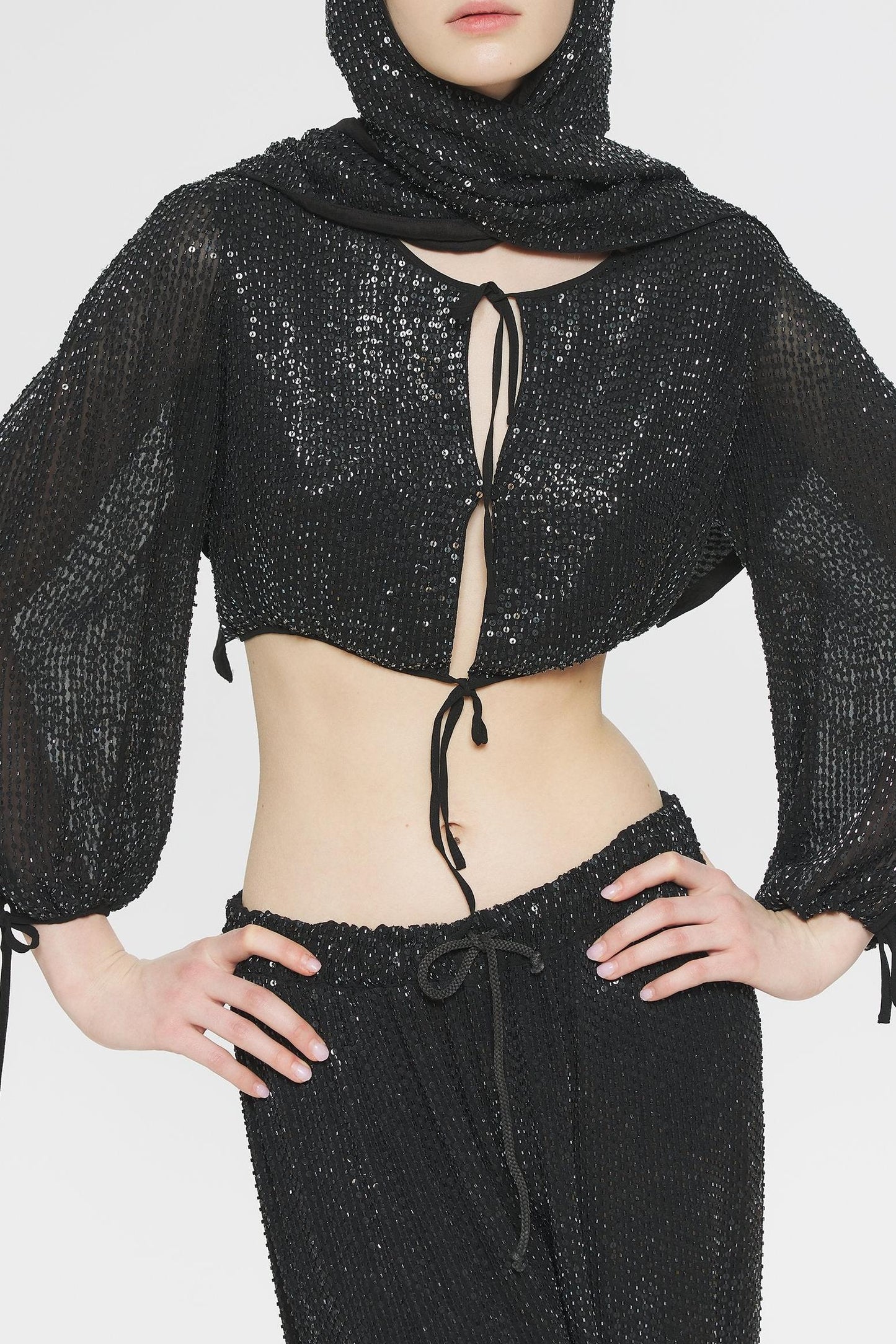 Lune Sequin blouse
