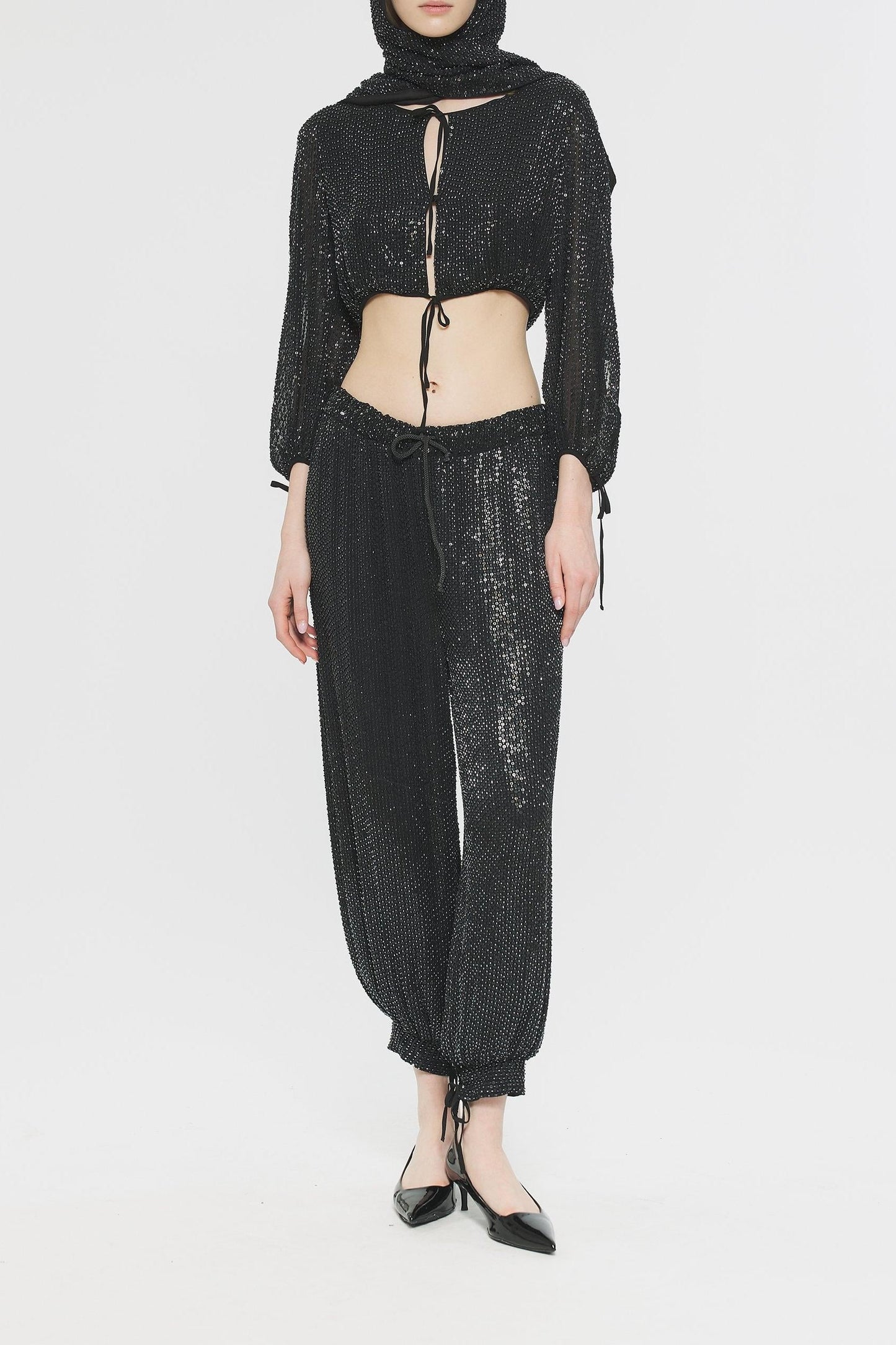 Lune Sequin blouse