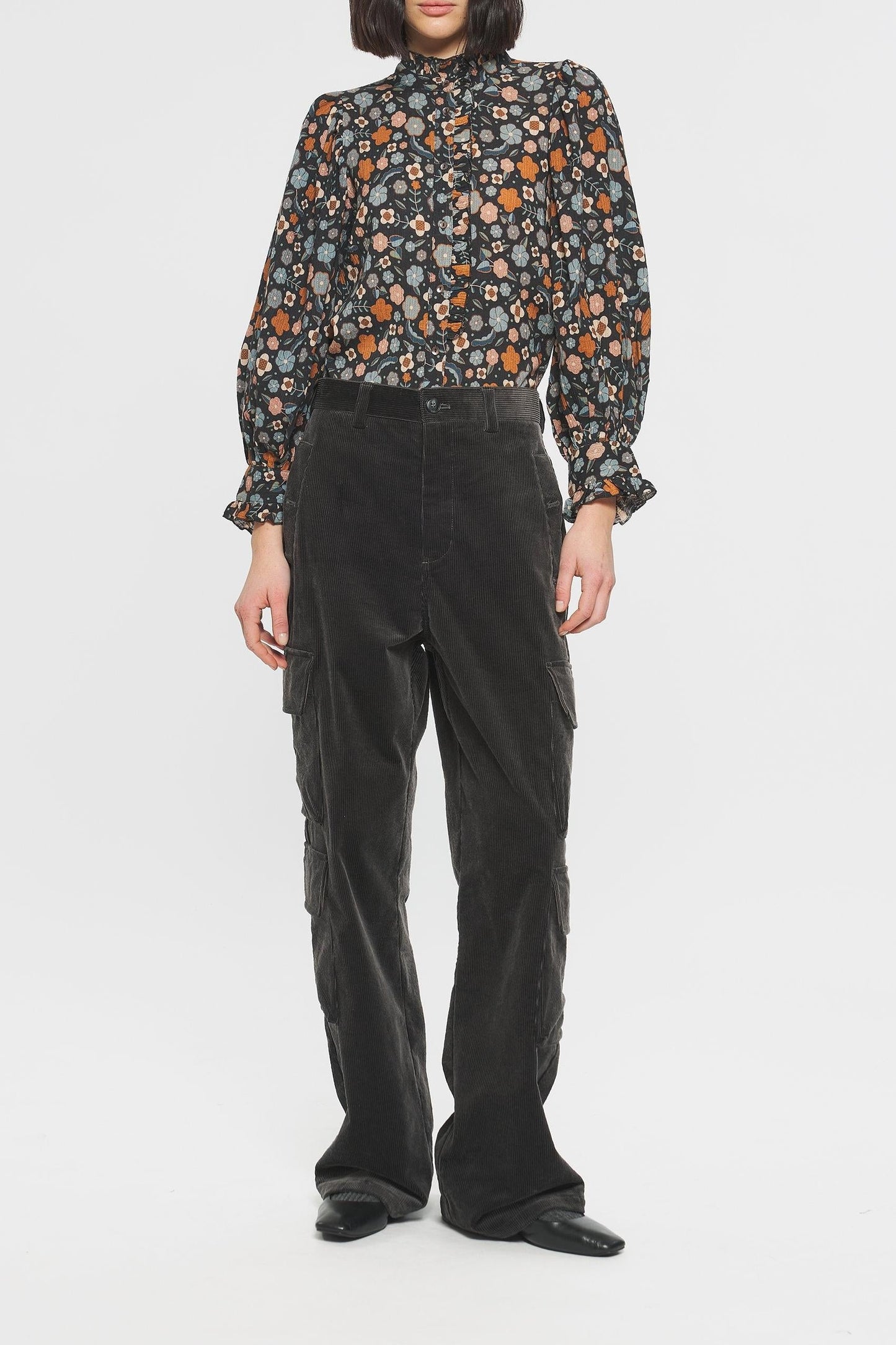 Leo Print blouse