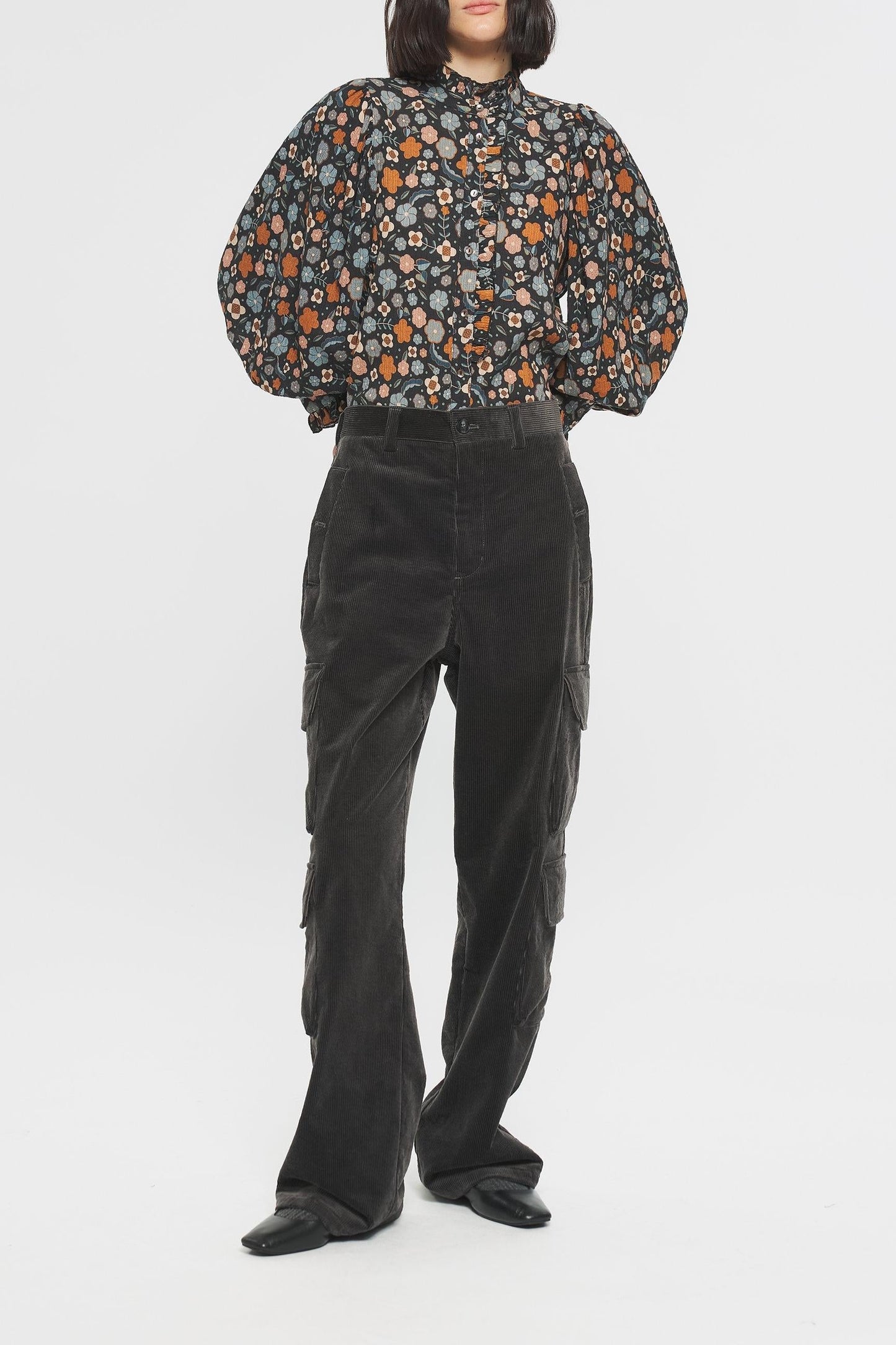 Leo Print blouse