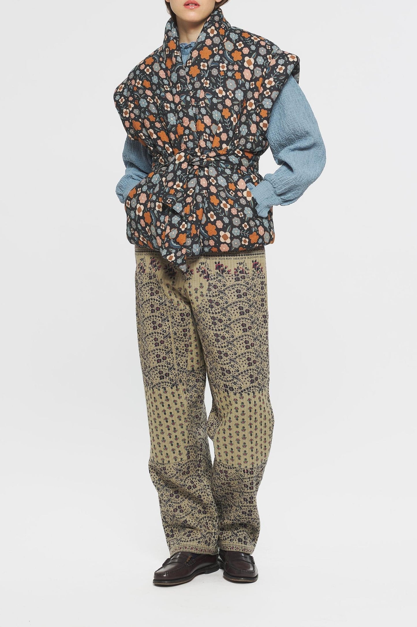 Leo Print gilet