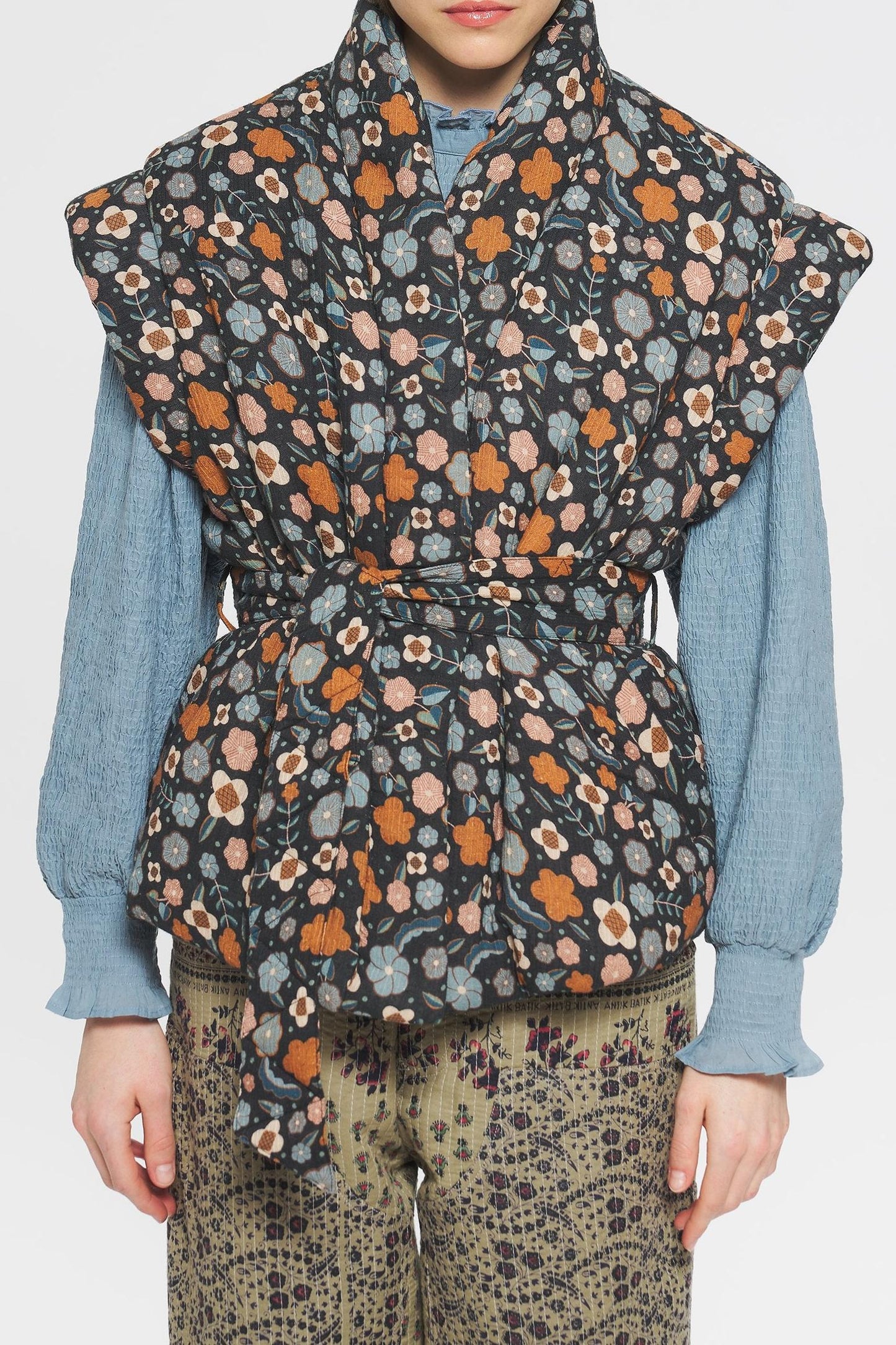 Leo Print gilet