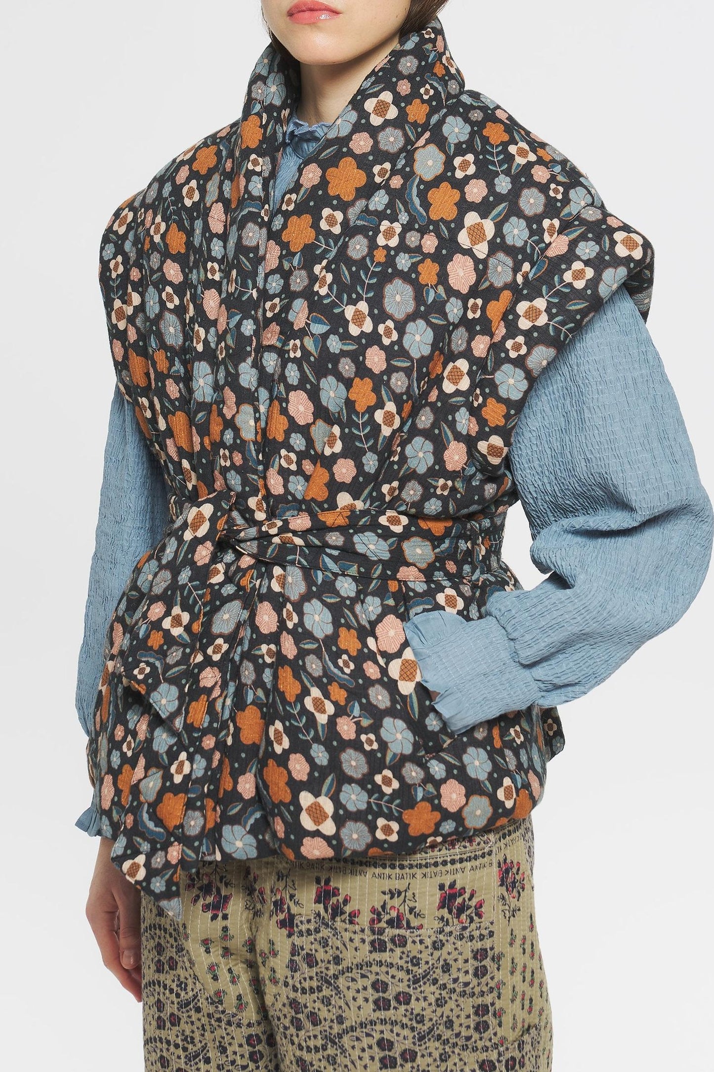Leo Print gilet