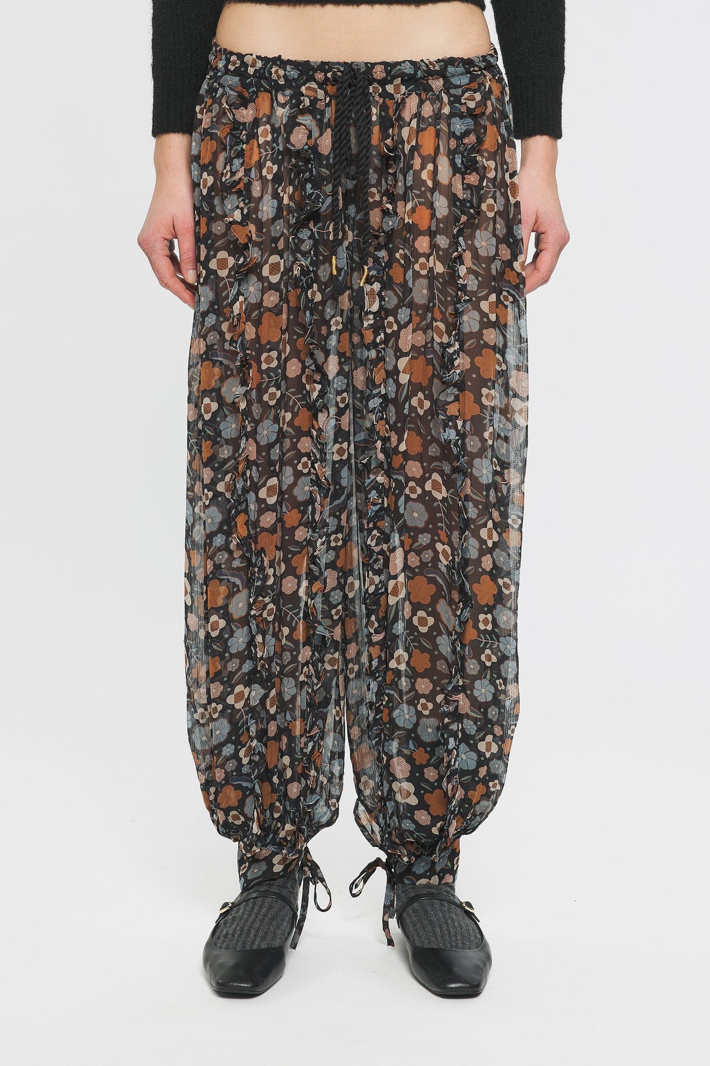 Leila Printed harem pants