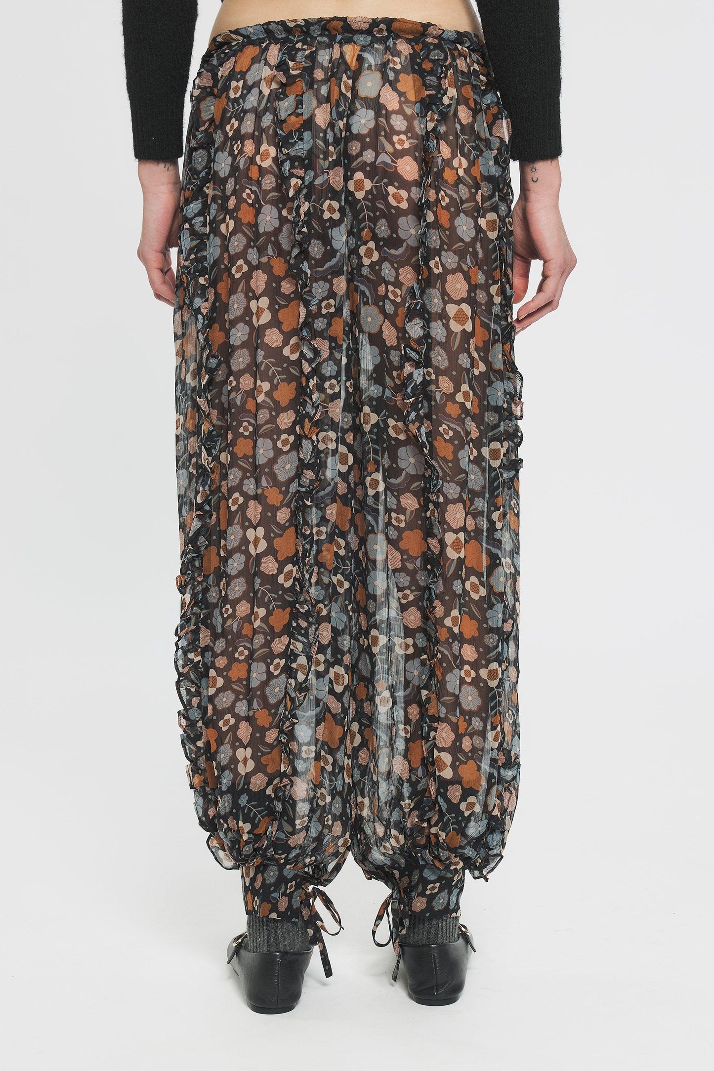 Leila Printed harem pants