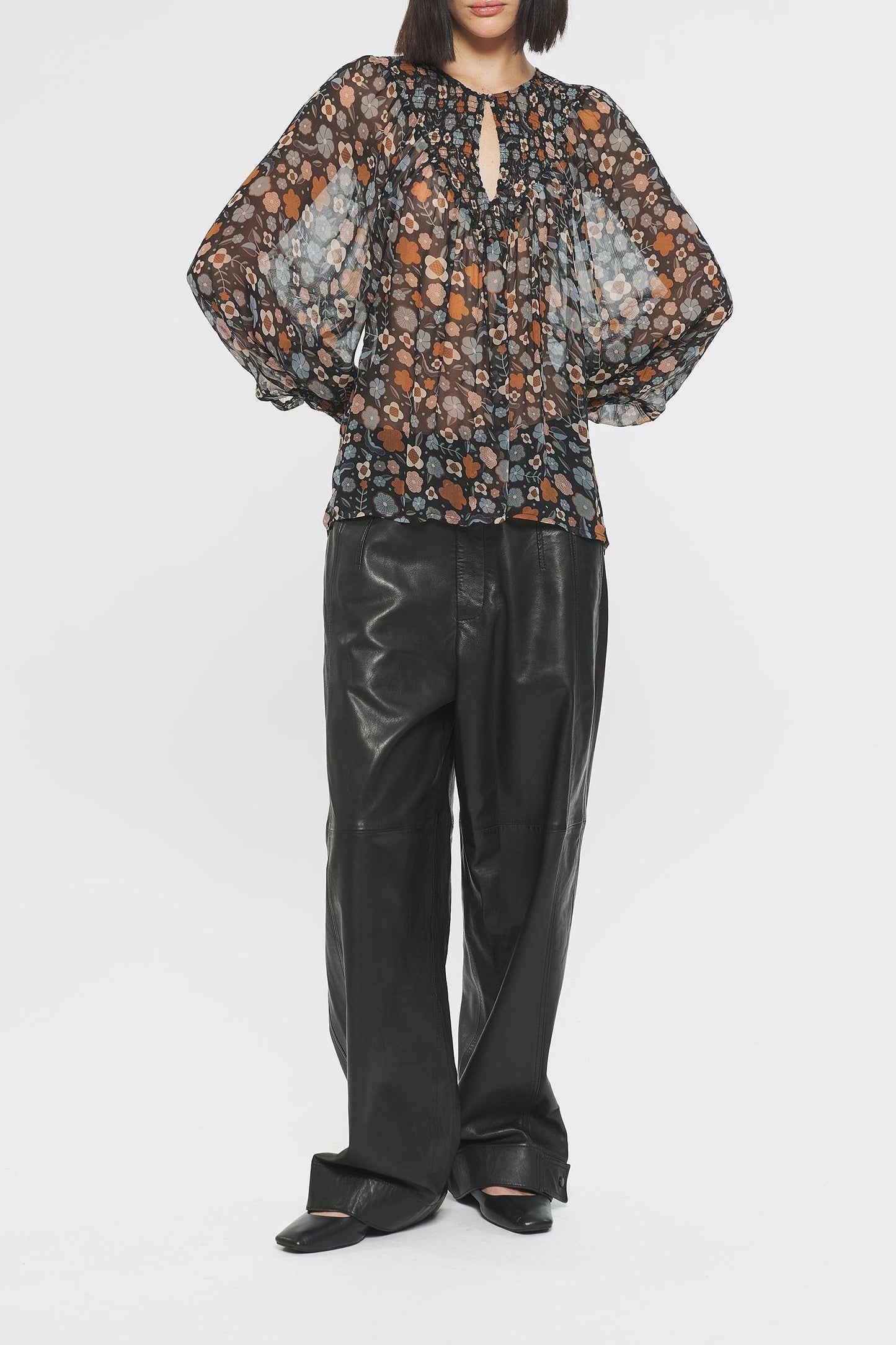 Leila Print blouse
