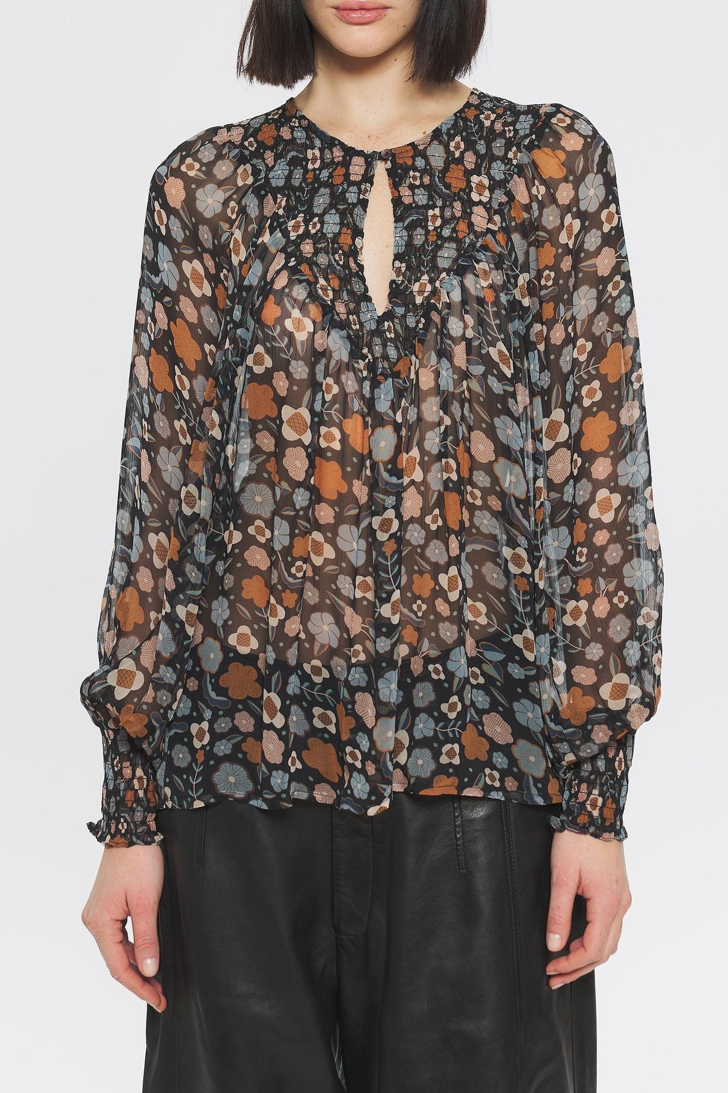 Leila Print blouse