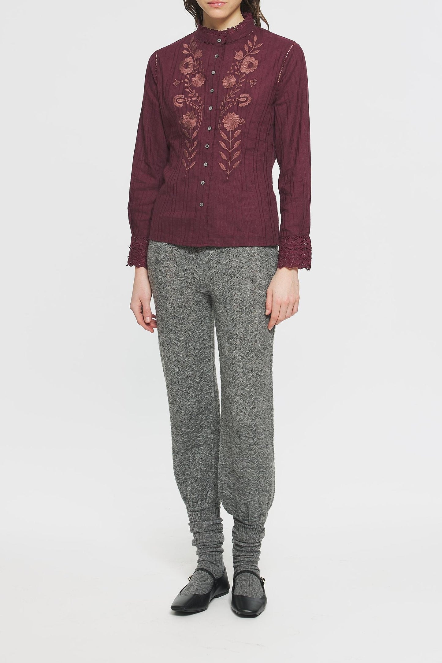 Kiss Embroidered blouse
