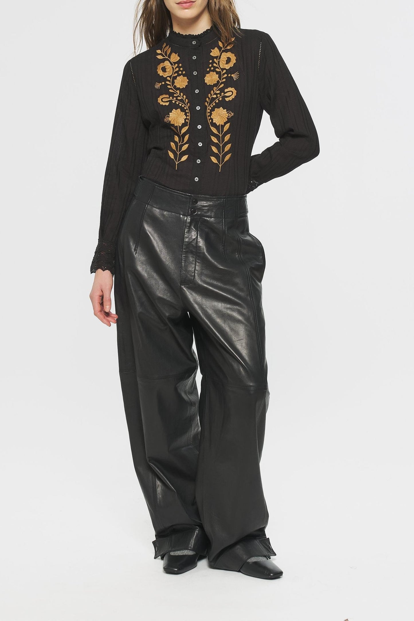 Kiss Embroidered blouse