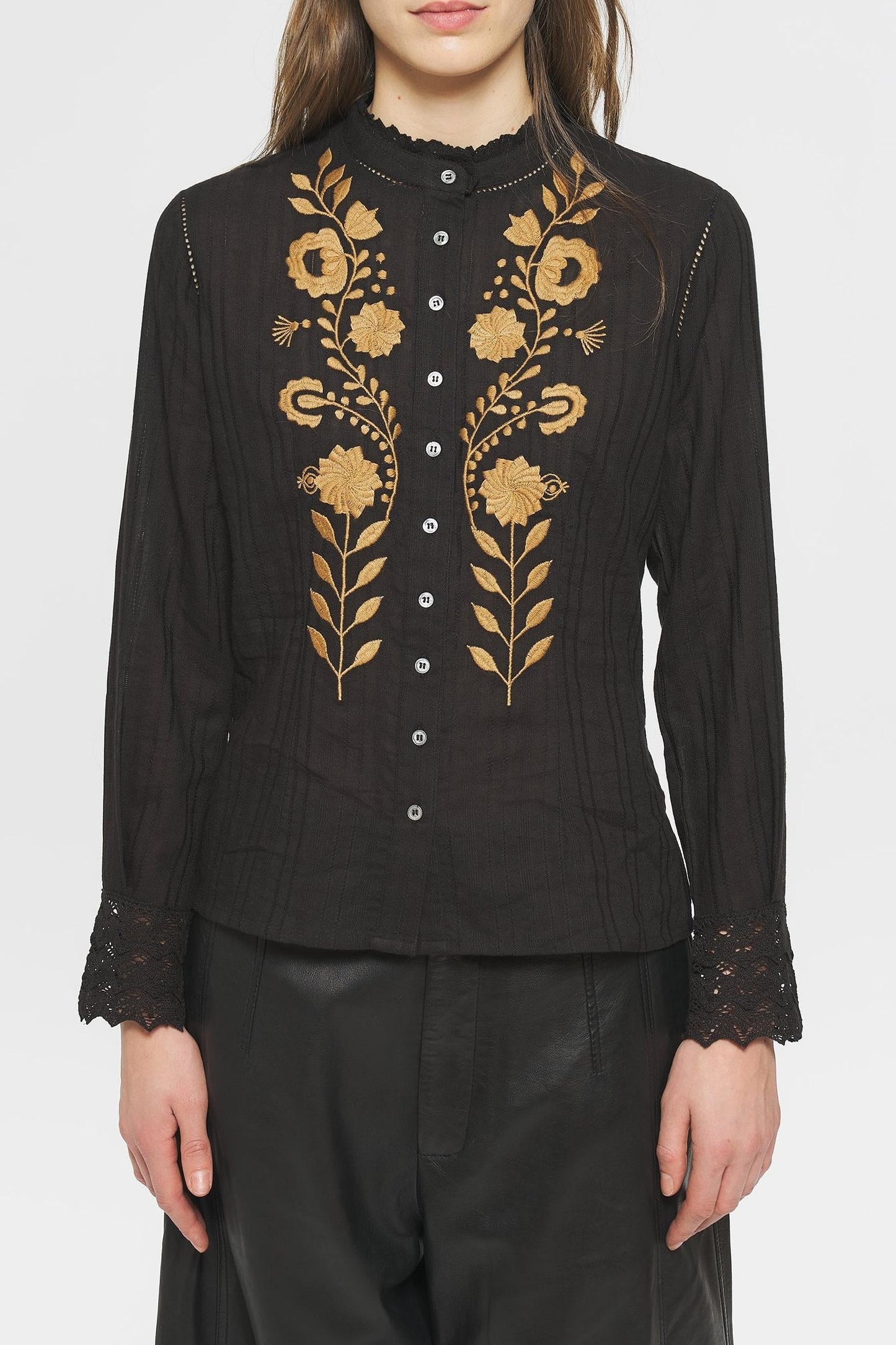 Kiss Embroidered blouse