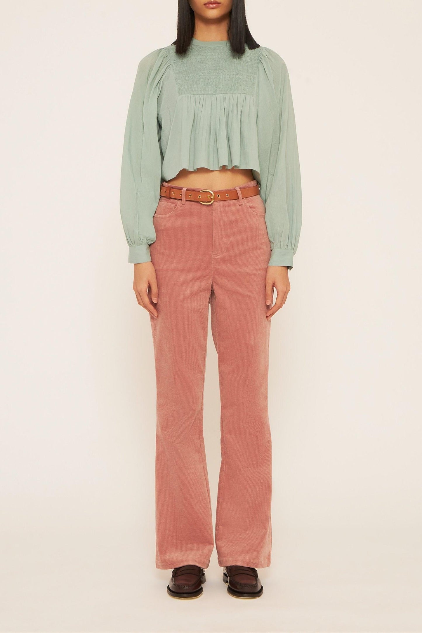Anahi cropped blouse
