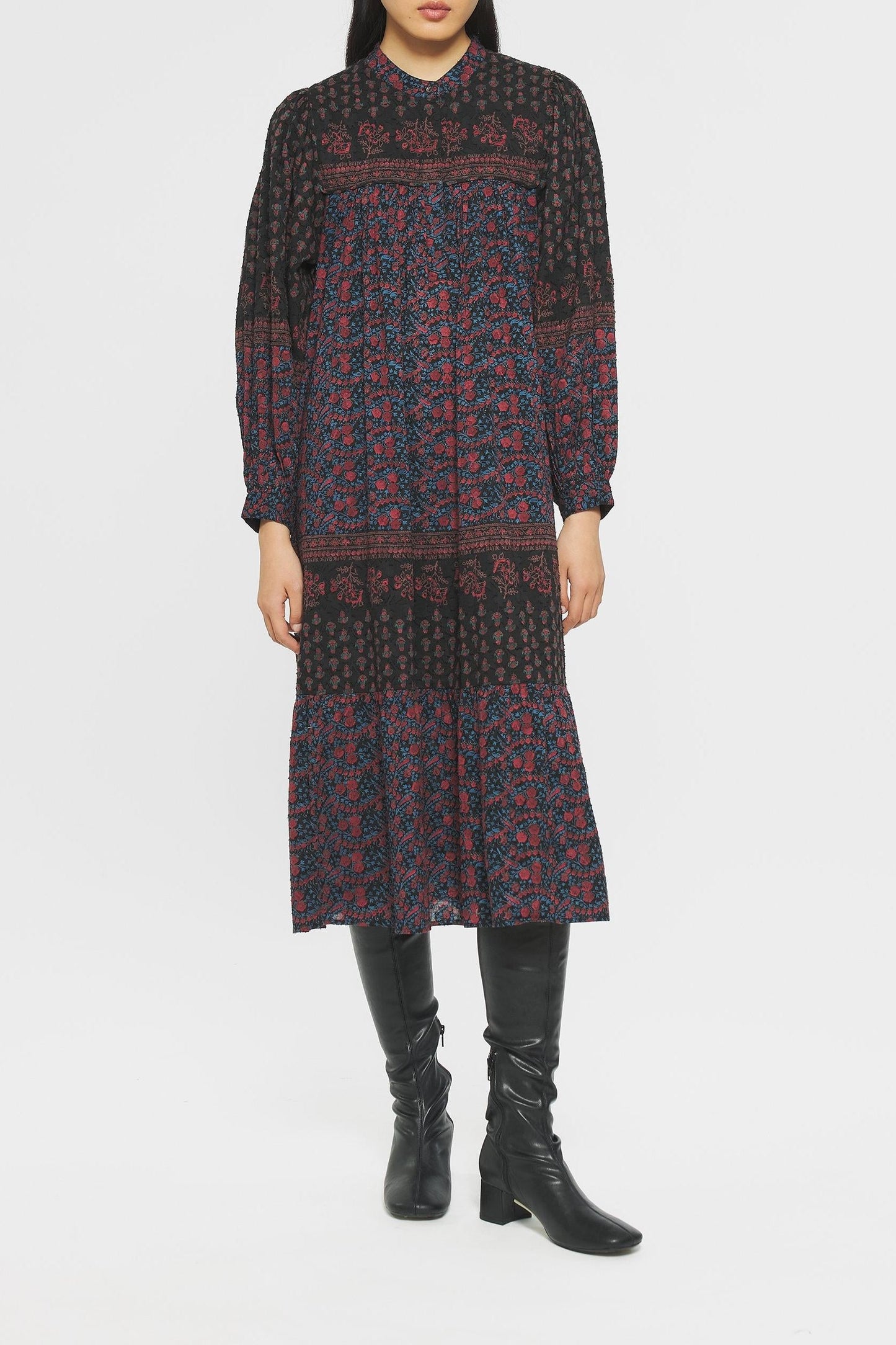 Irina Print maxi dress
